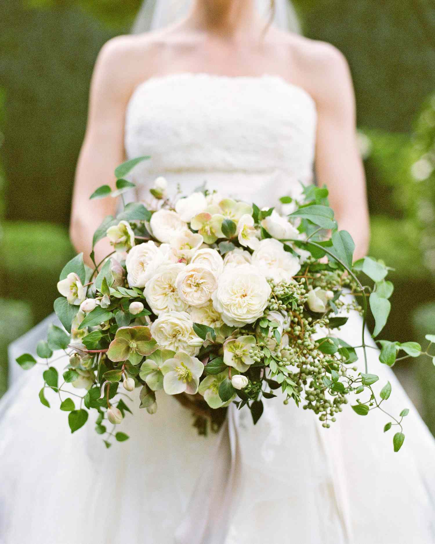 The Bride's White Bouquet