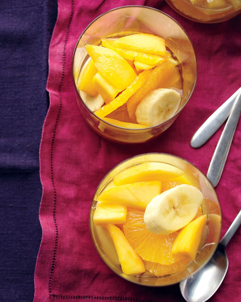 Tropical Fruit in Ginger Syrup