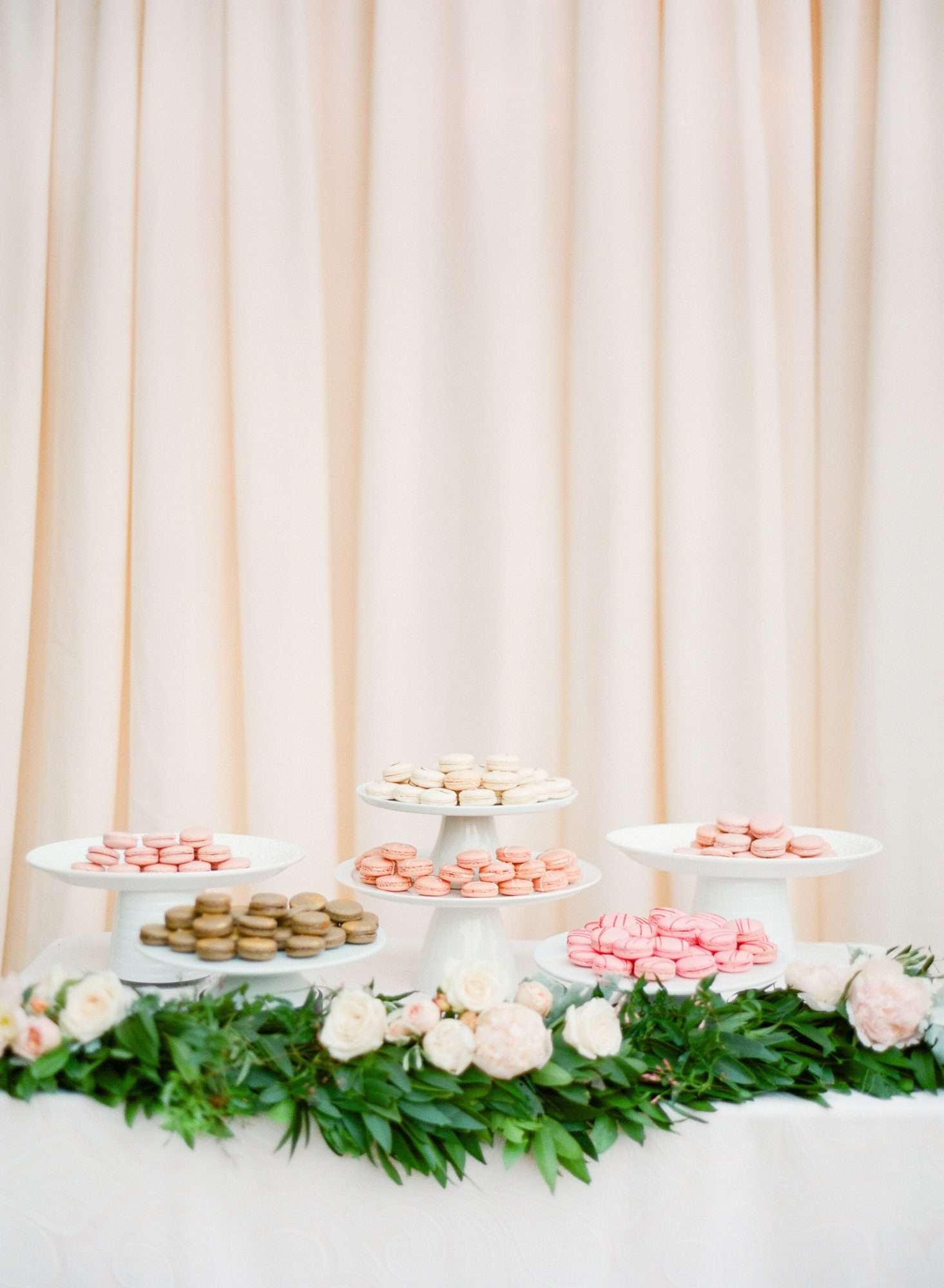 bridal shower food table