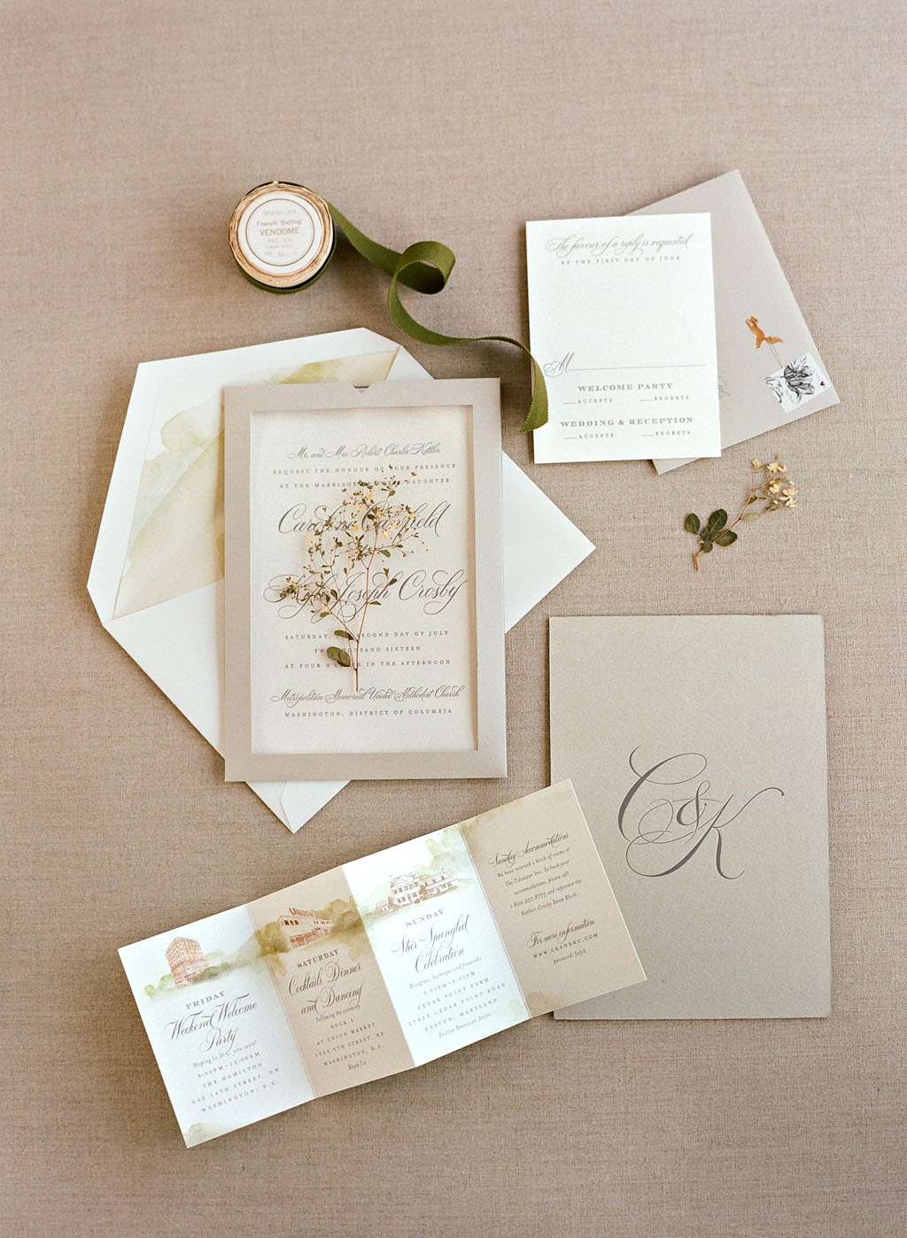 Martha Stewart Floral Cake Invitation Suite 24 printable invitations/responseB10 