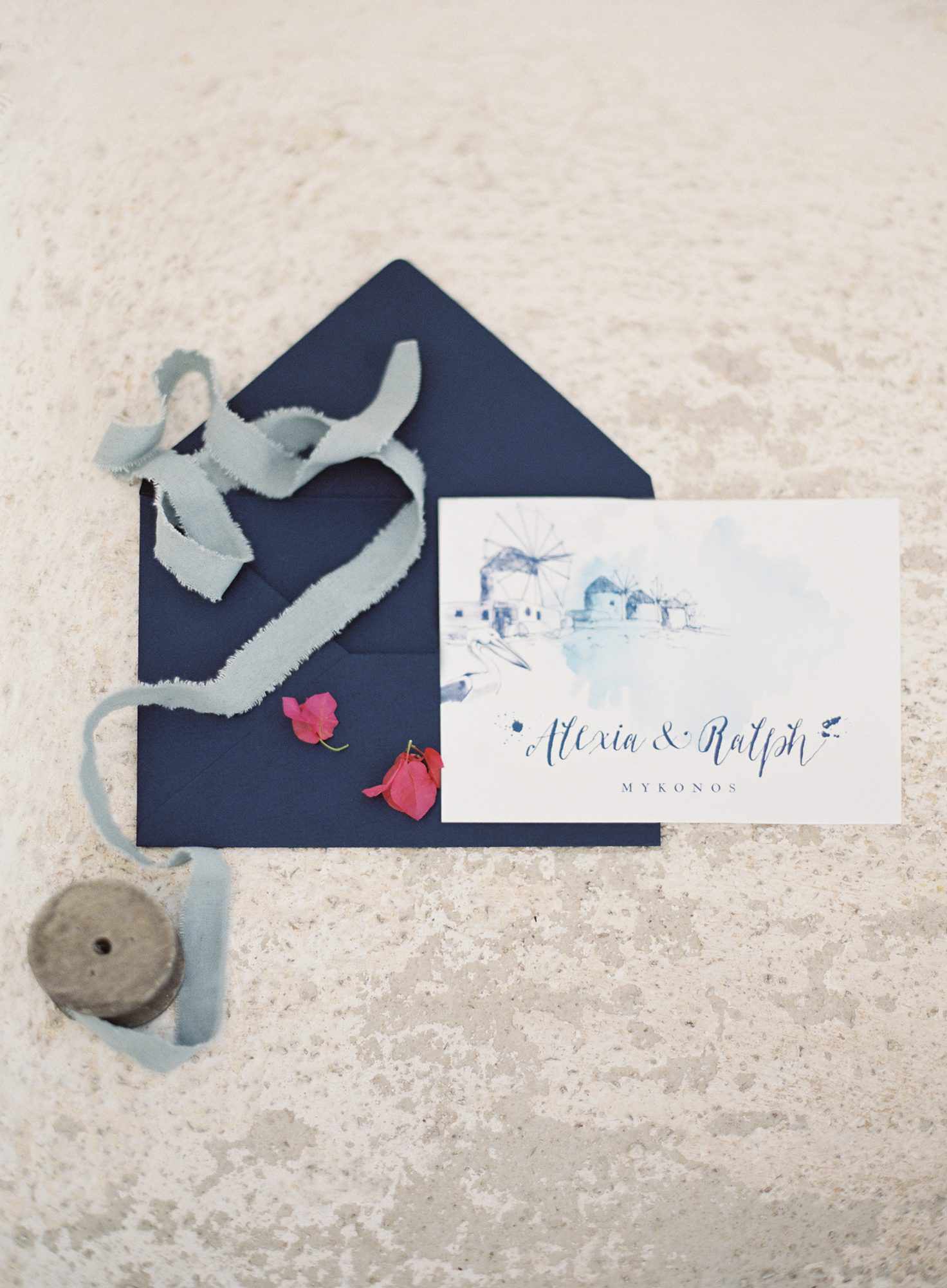 watercolor save-the-date