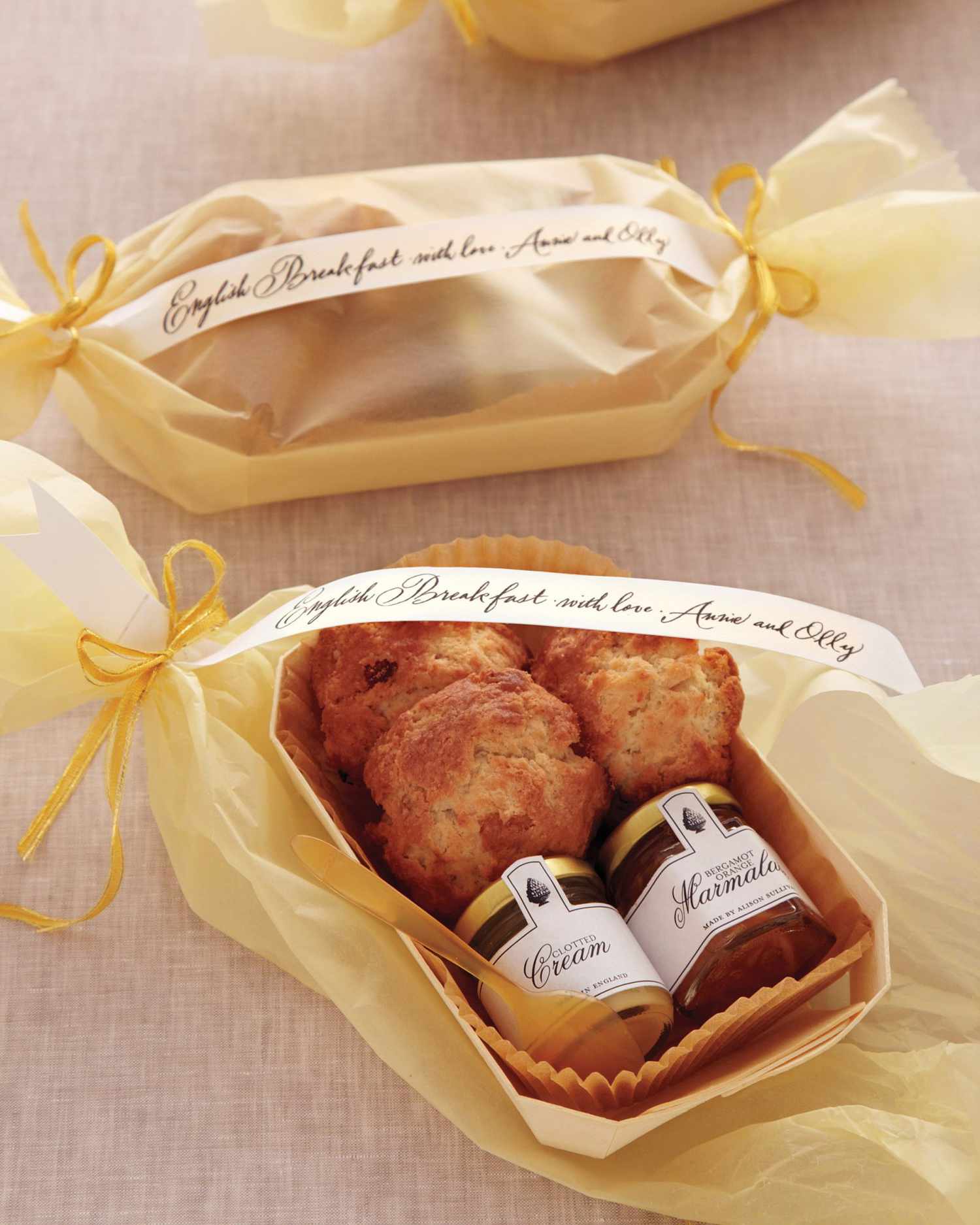 Breakfast To-Go Favors