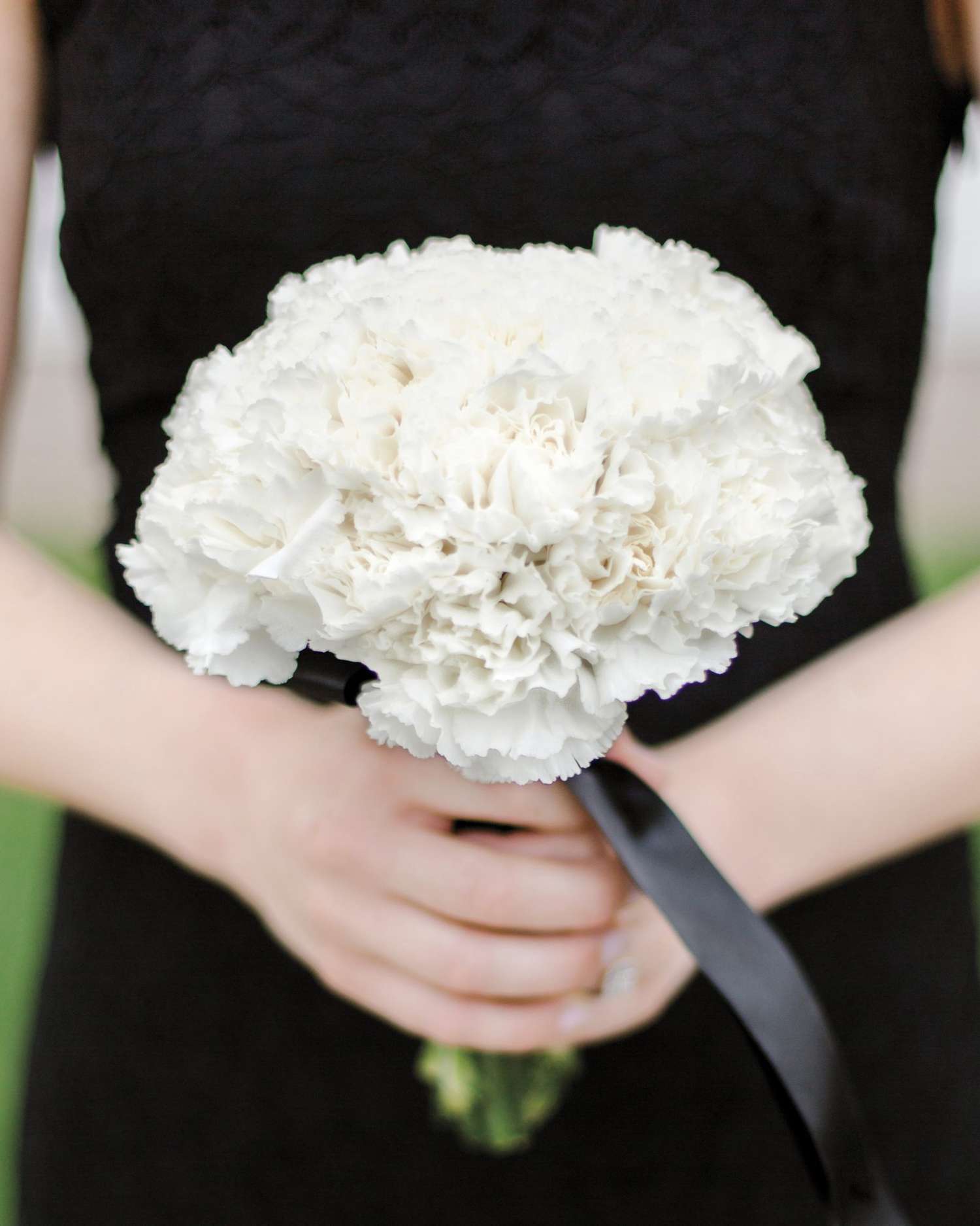Carnation Bouquets for the Bridesmaids