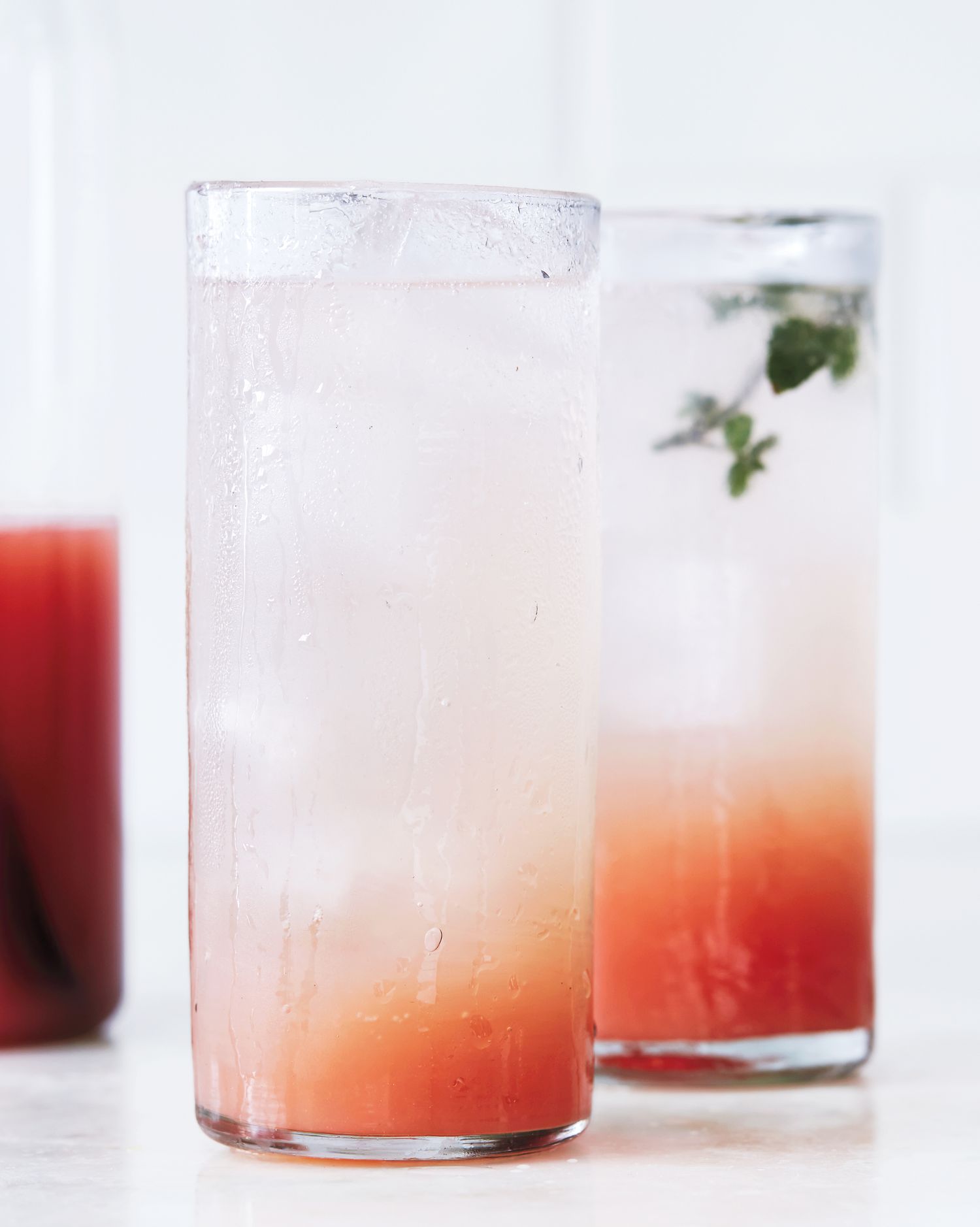 Guava Fresca with Mint and Ginger