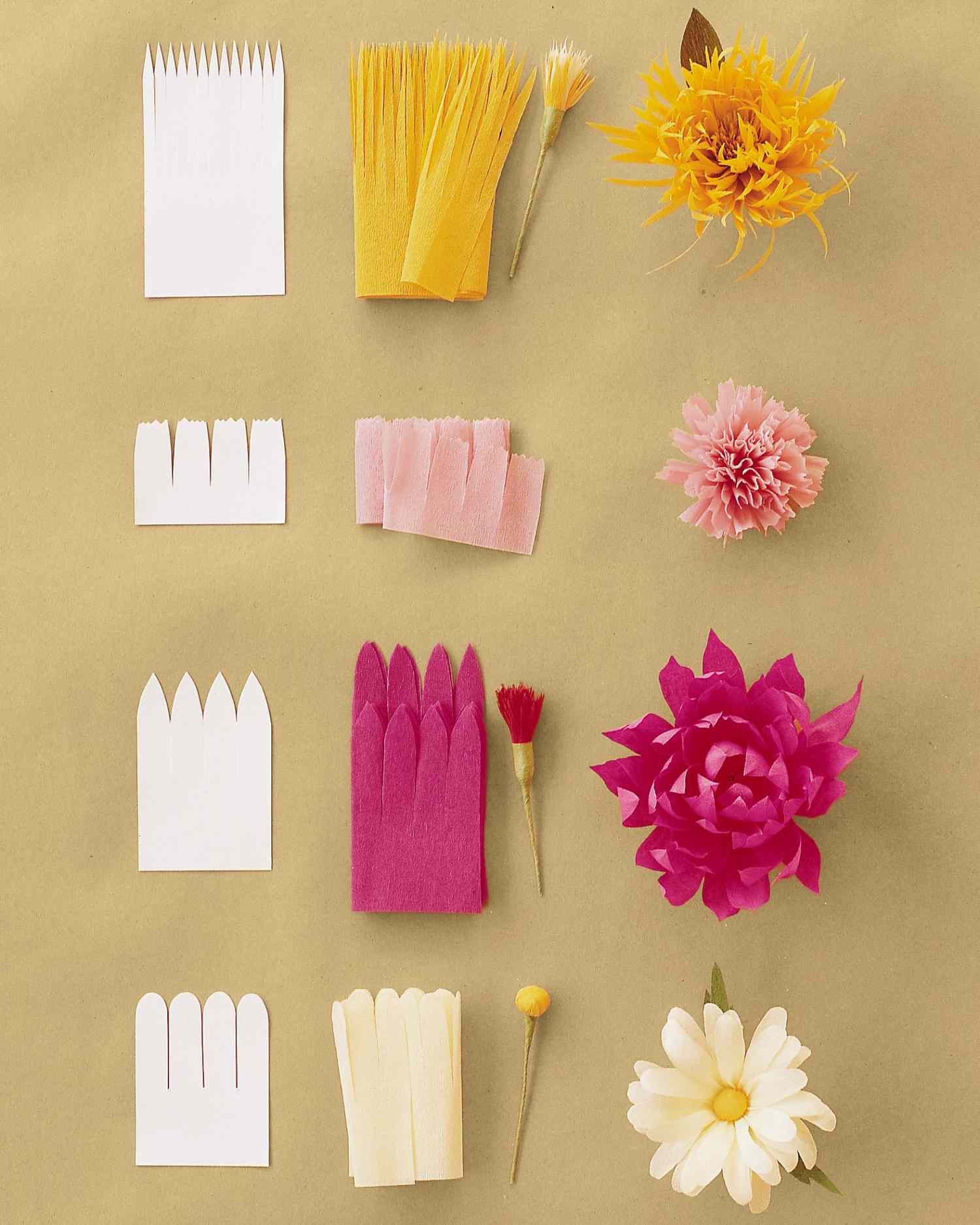 How To Make Crepe Paper Flowers