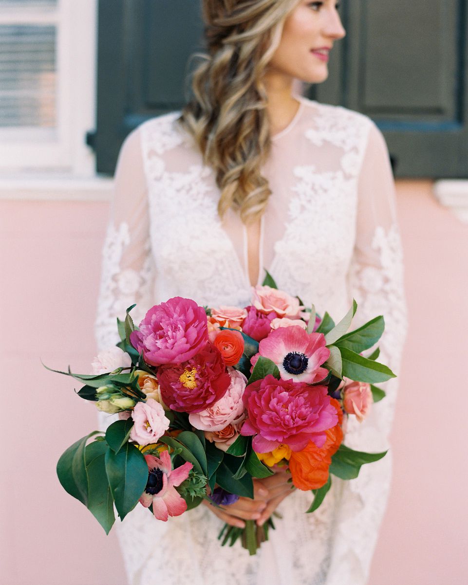 pink wedding ideas lisa ziesing for abby jiu photography