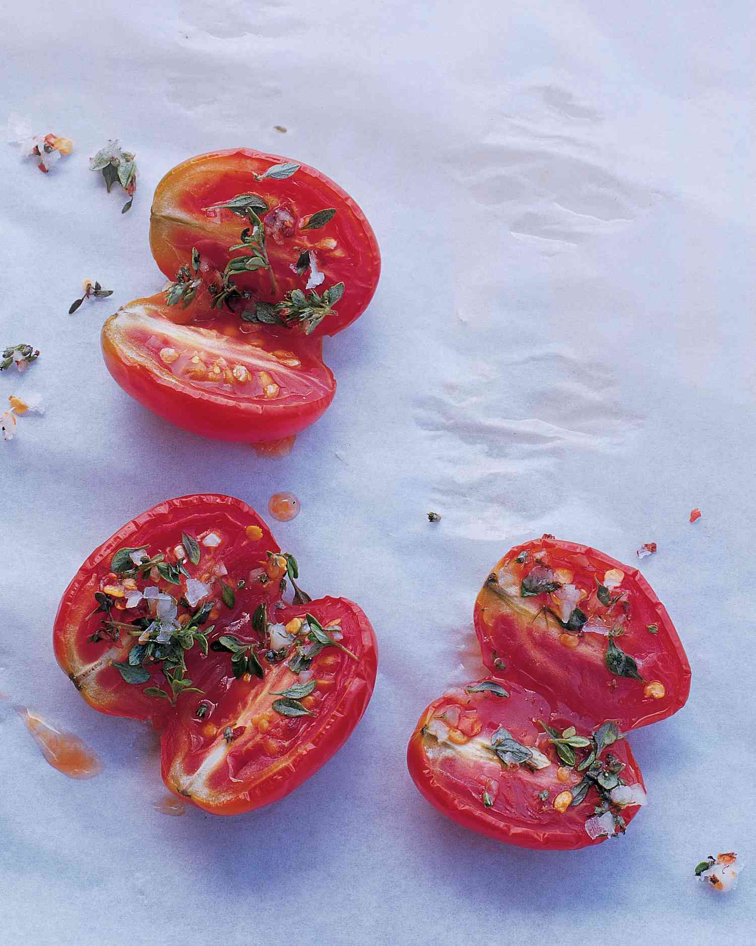 Preserved Tomatoes with Lemon Thyme