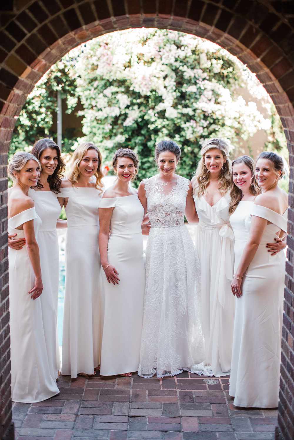 white bridesmaid dresses greg ross