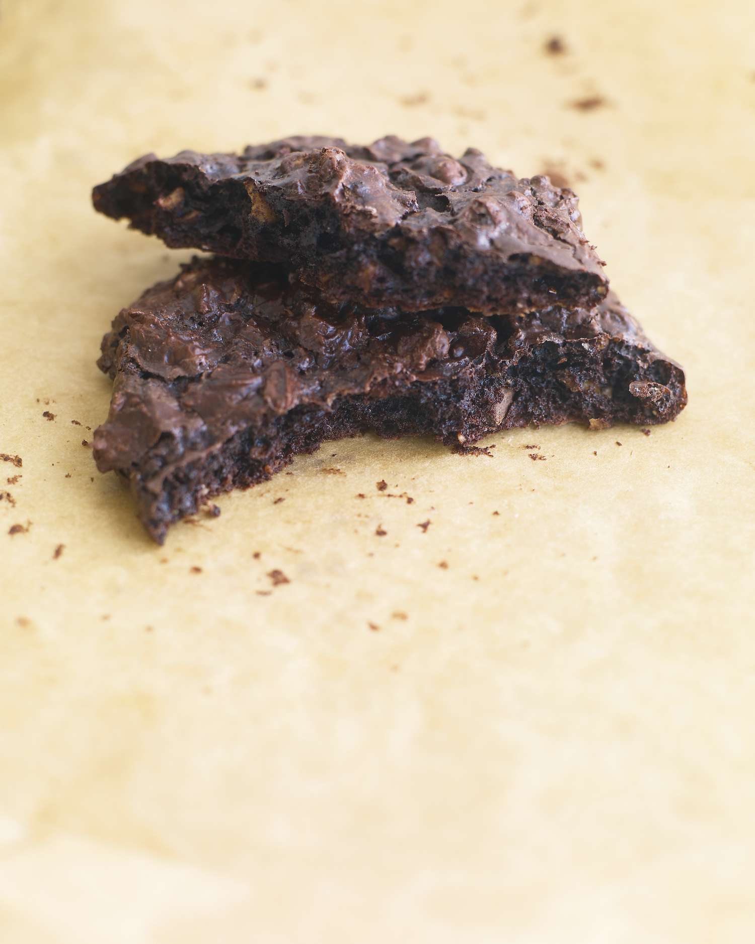Flourless Double-Chocolate Pecan Cookies