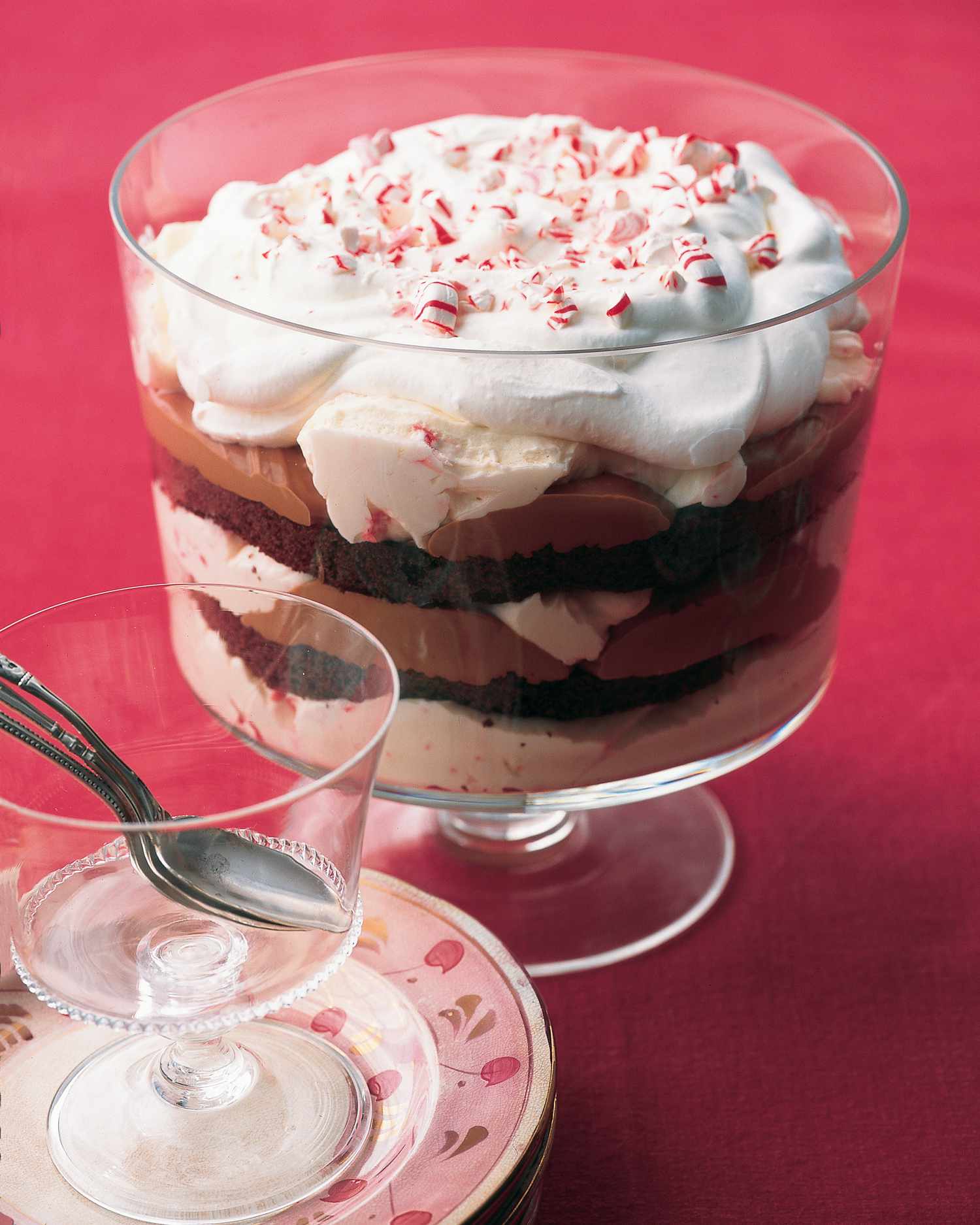 Triple-Chocolate Peppermint Trifle
