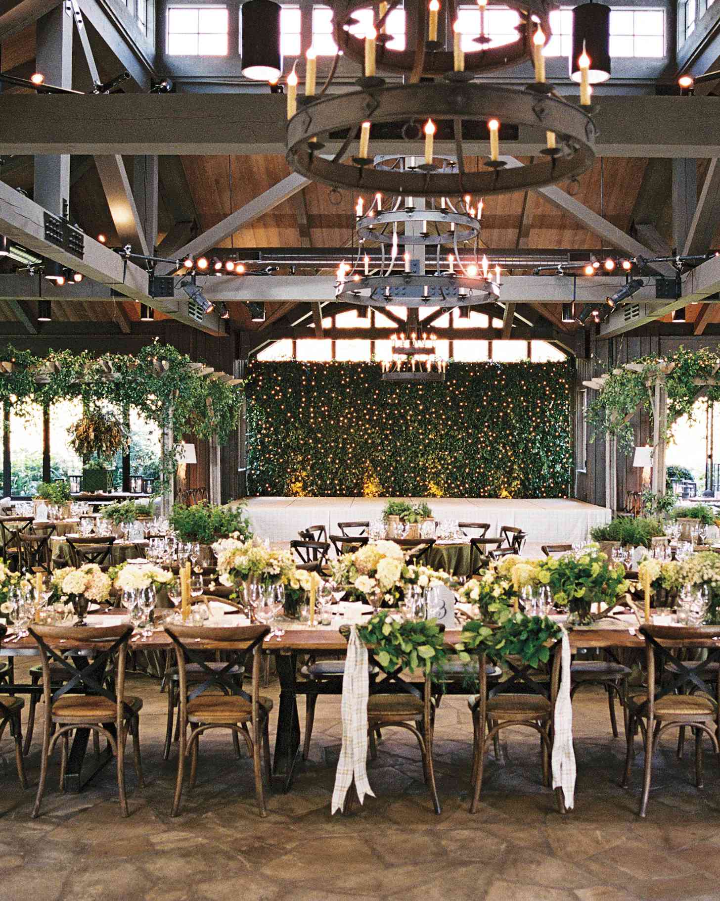 A Refined and Rustic Reception