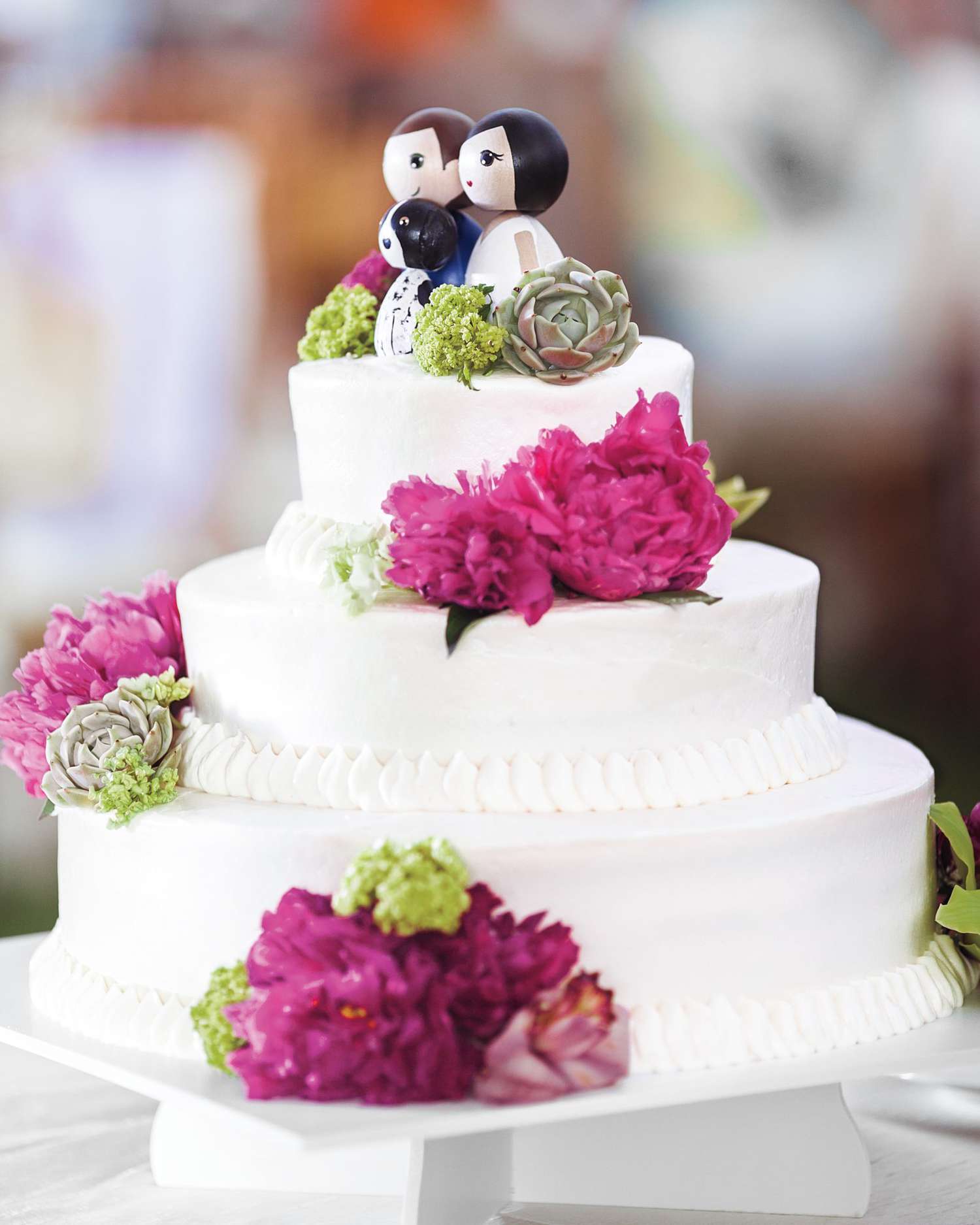 Kokeshi Doll Wedding Cake
