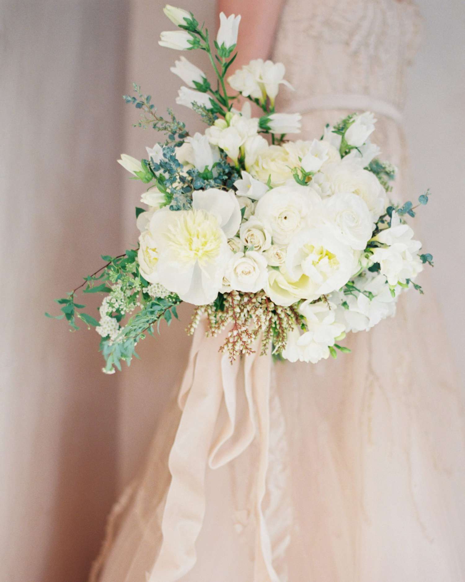 Asymmetrical Wedding Bouquet