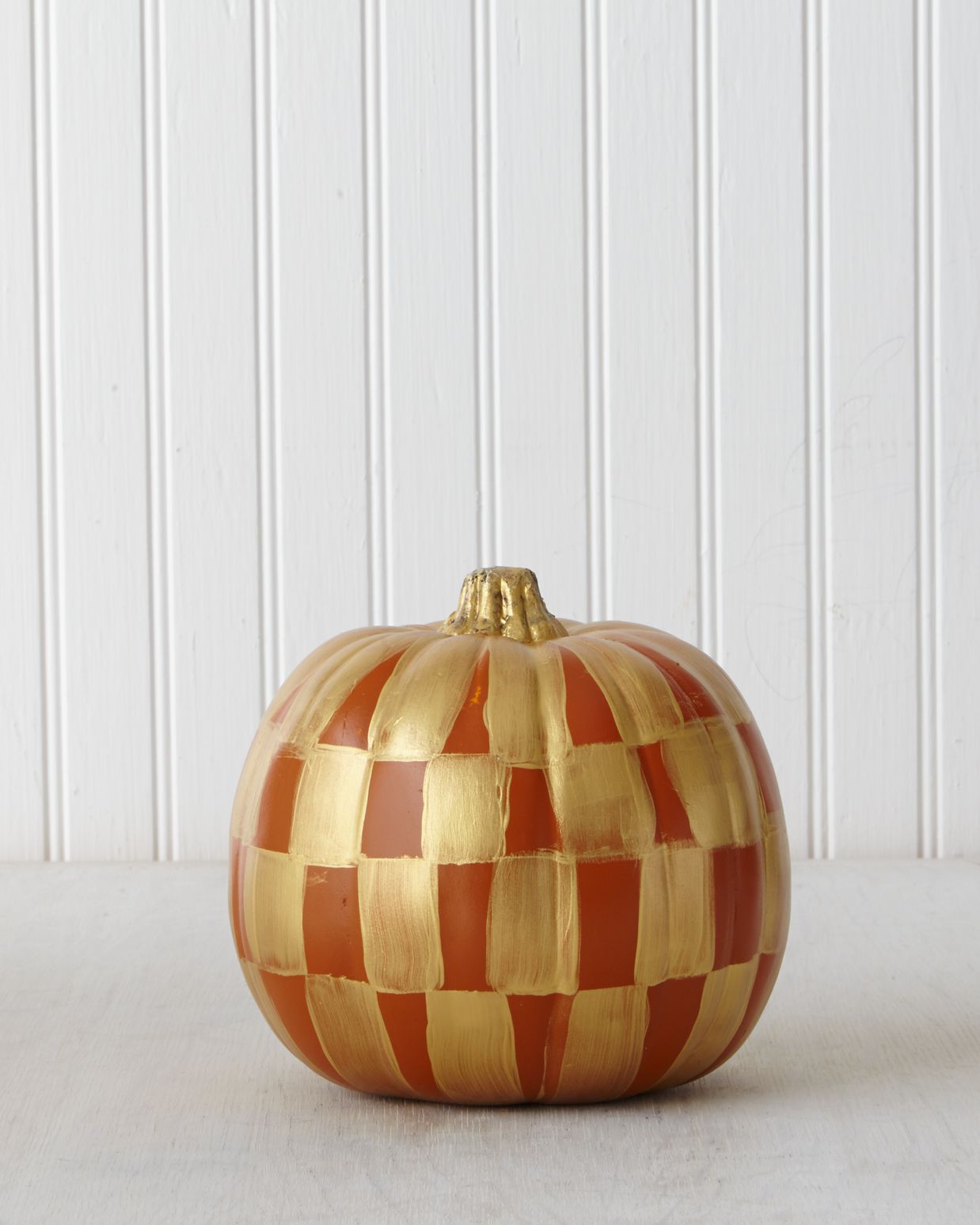 Gilded Tile Pumpkin
