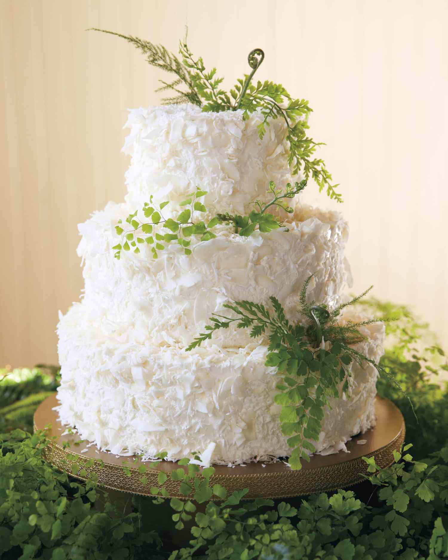 Fern Wedding Cake