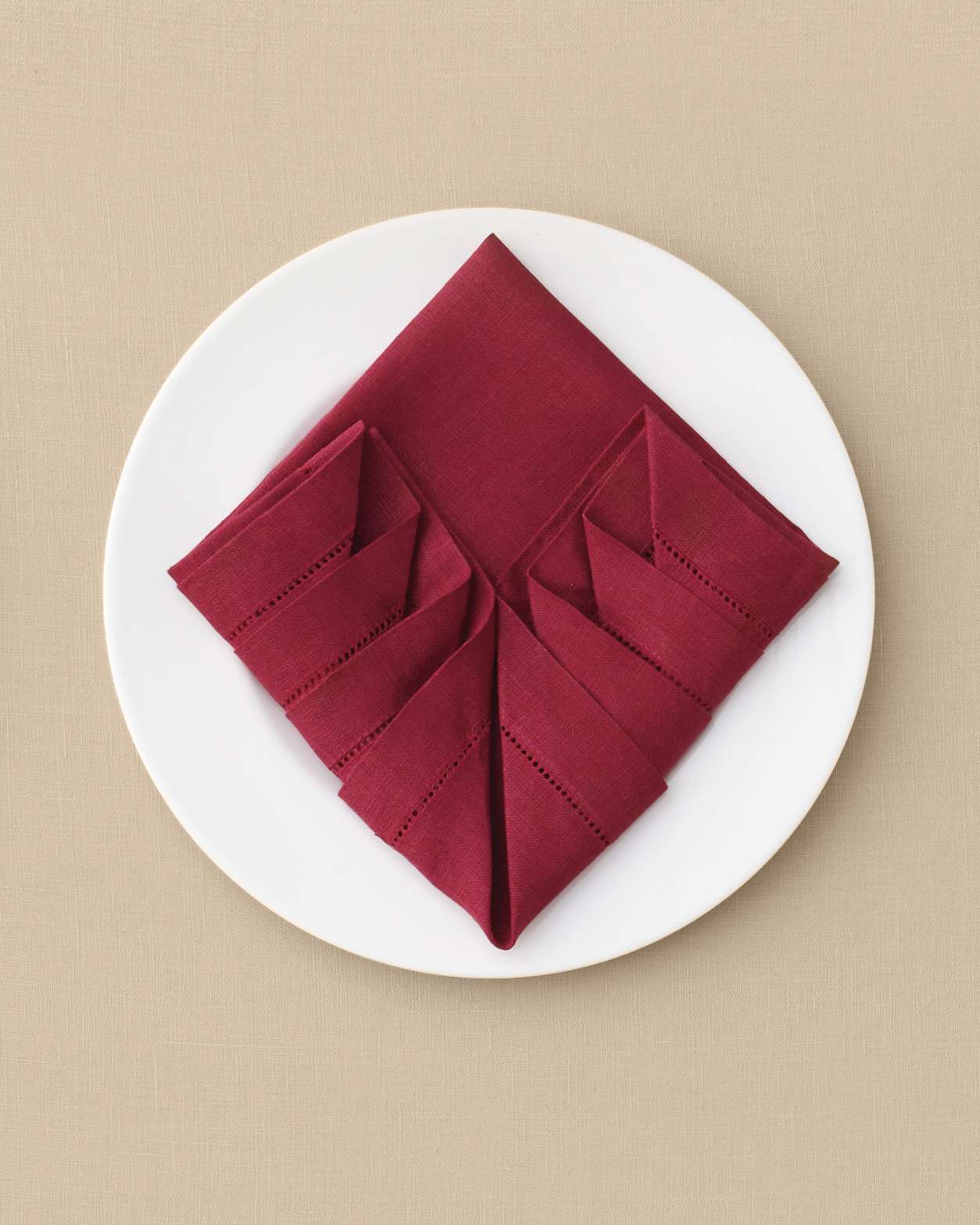 Pleated Napkin Fold
