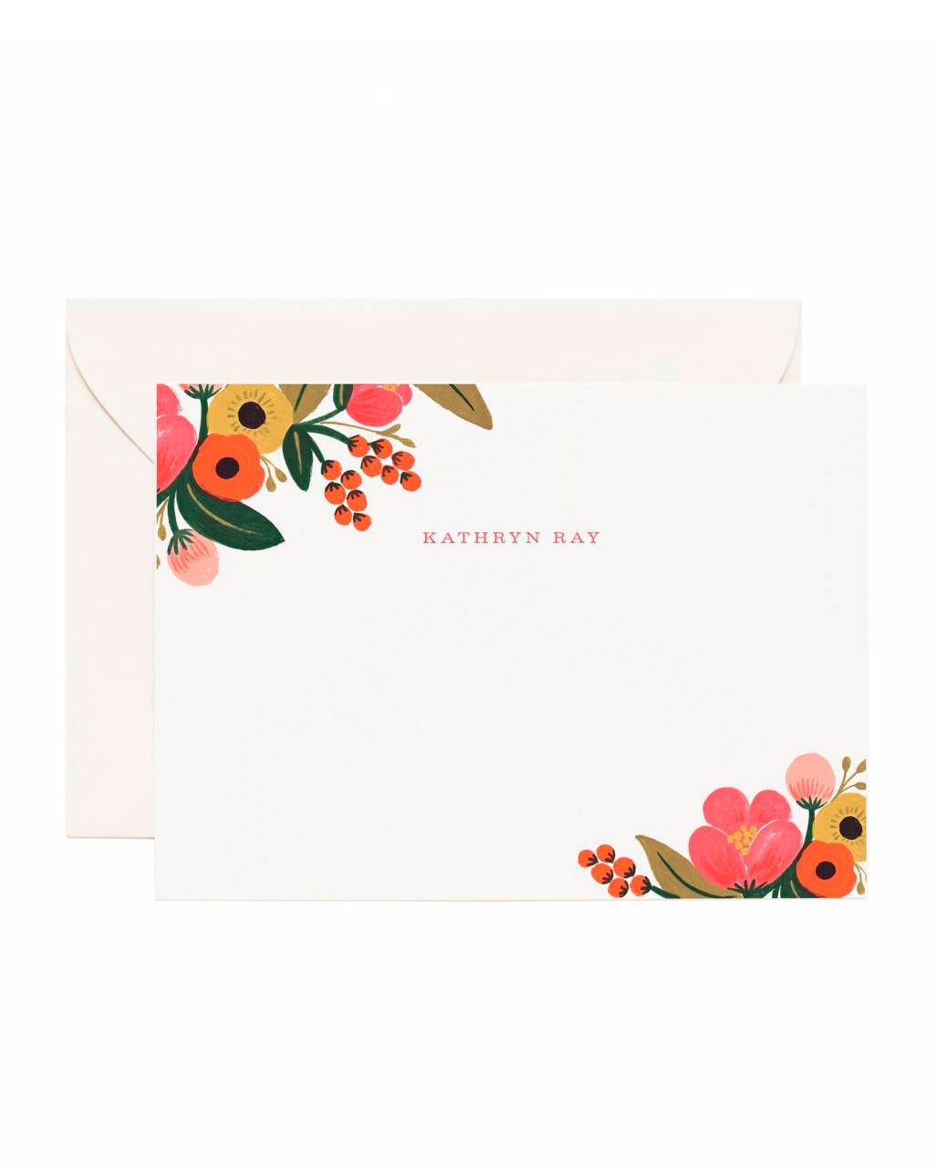 Floral Stationery