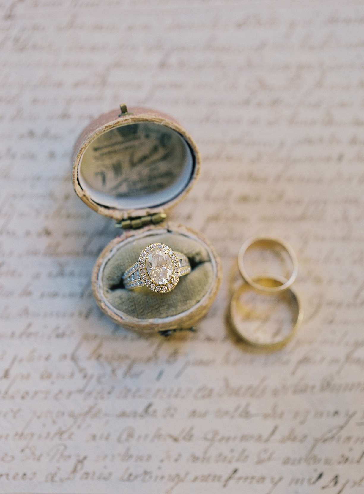 vintage inspired timeless engagement ring