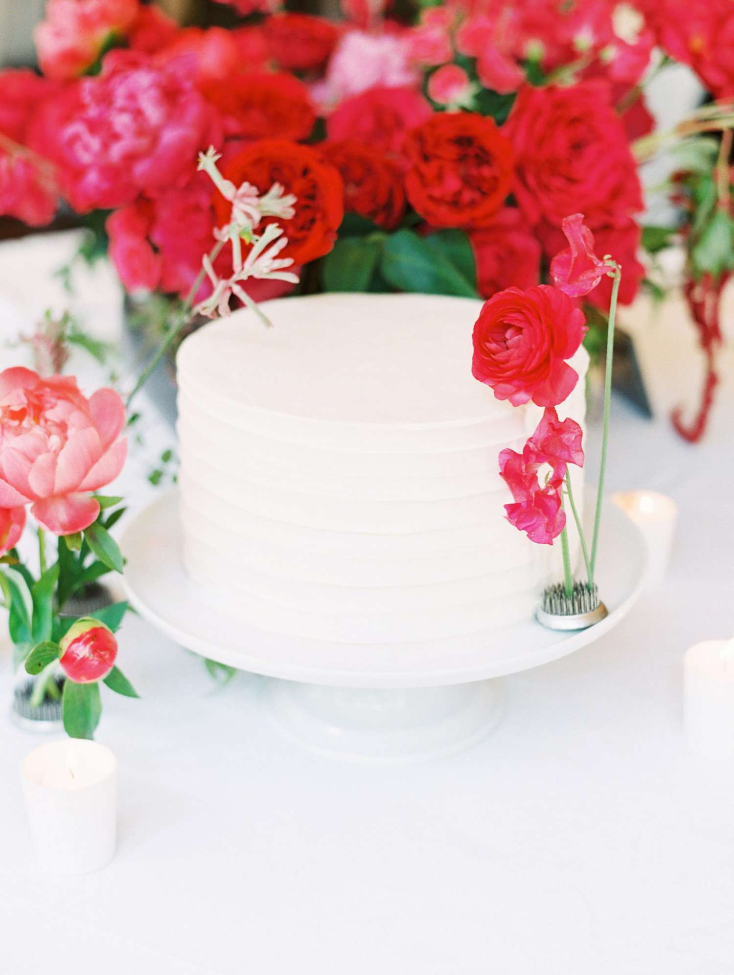Ridged Wedding Cake