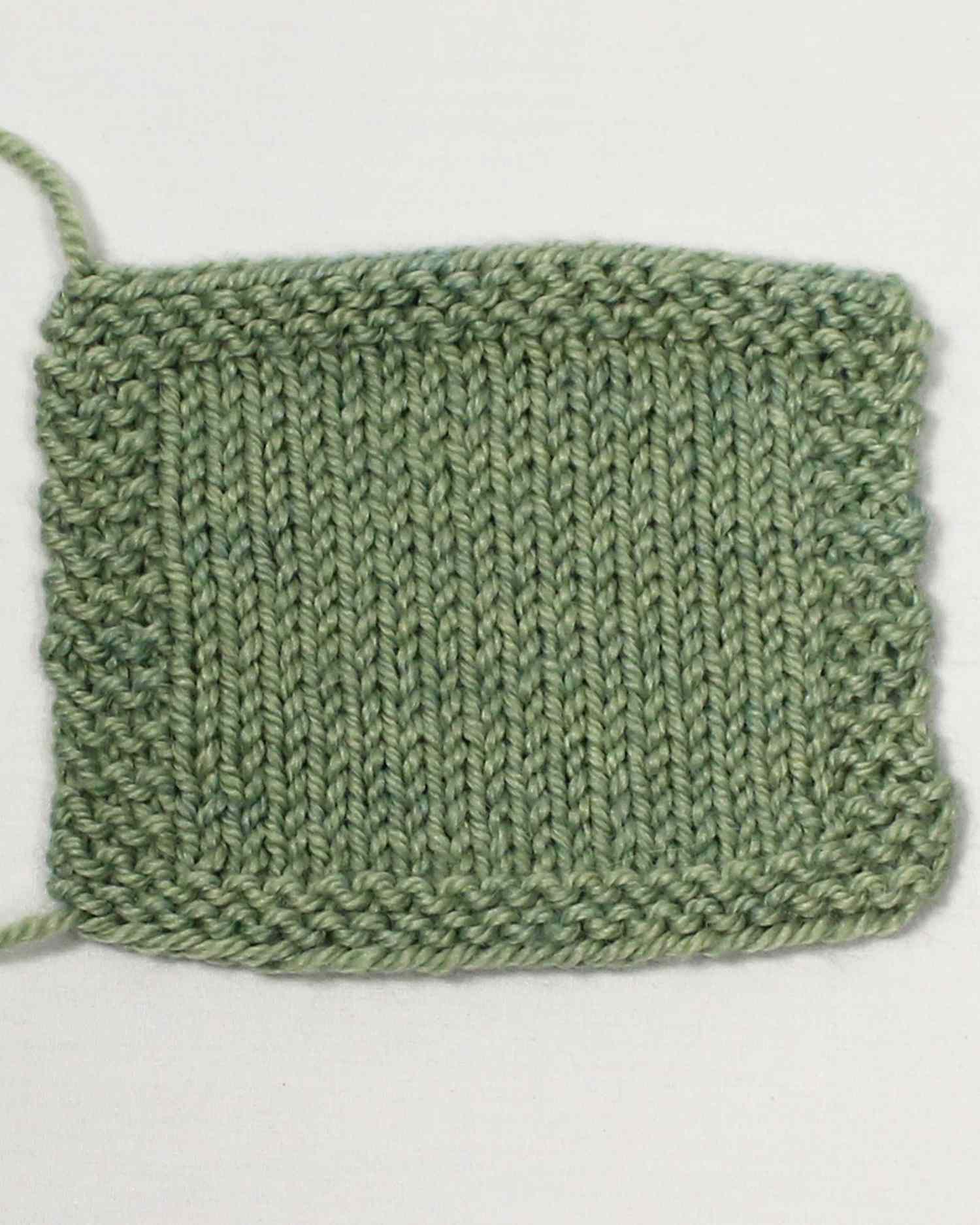 Correct Knit Swatch