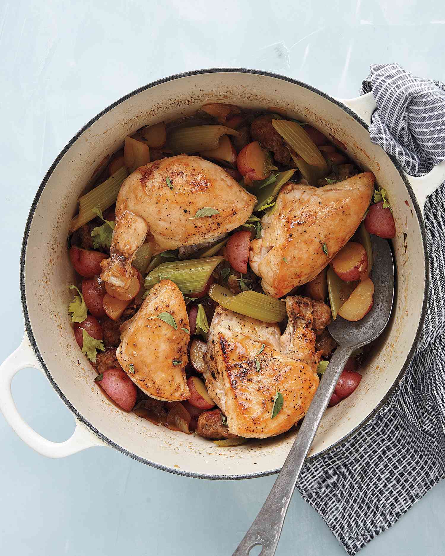 One-Pot Chicken with Sausage and Potatoes