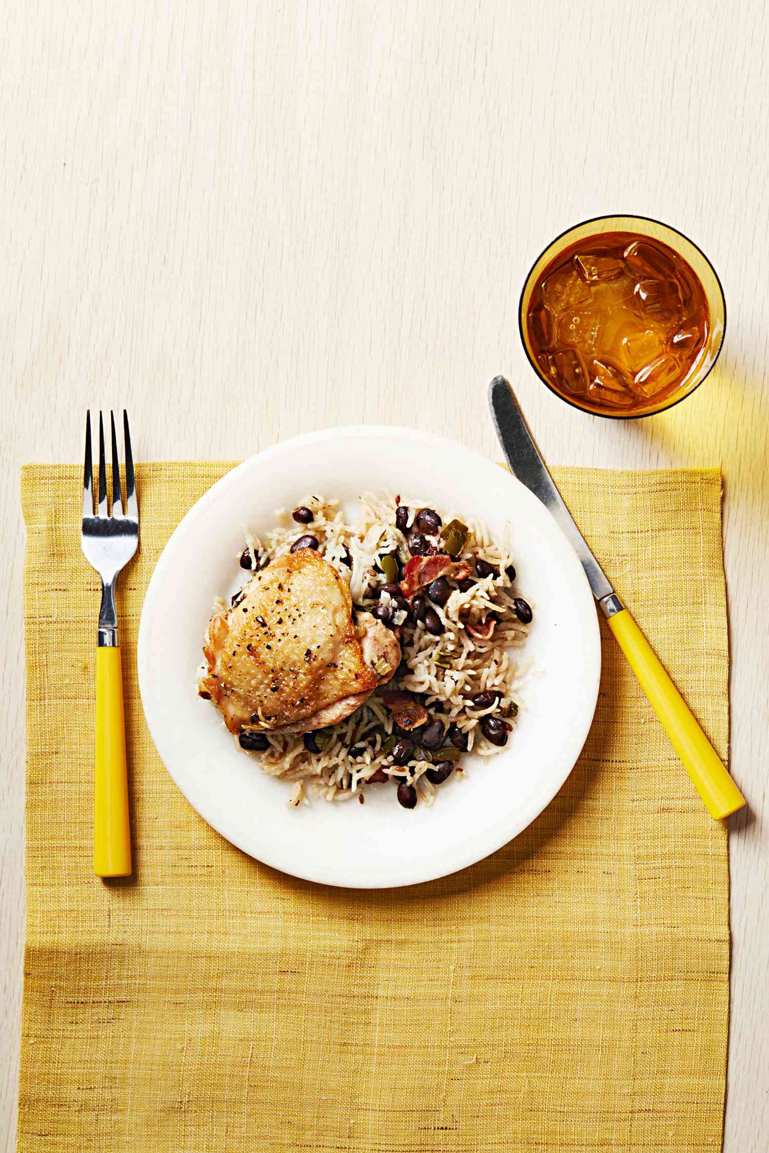 Cuban Chicken with Rice and Beans
