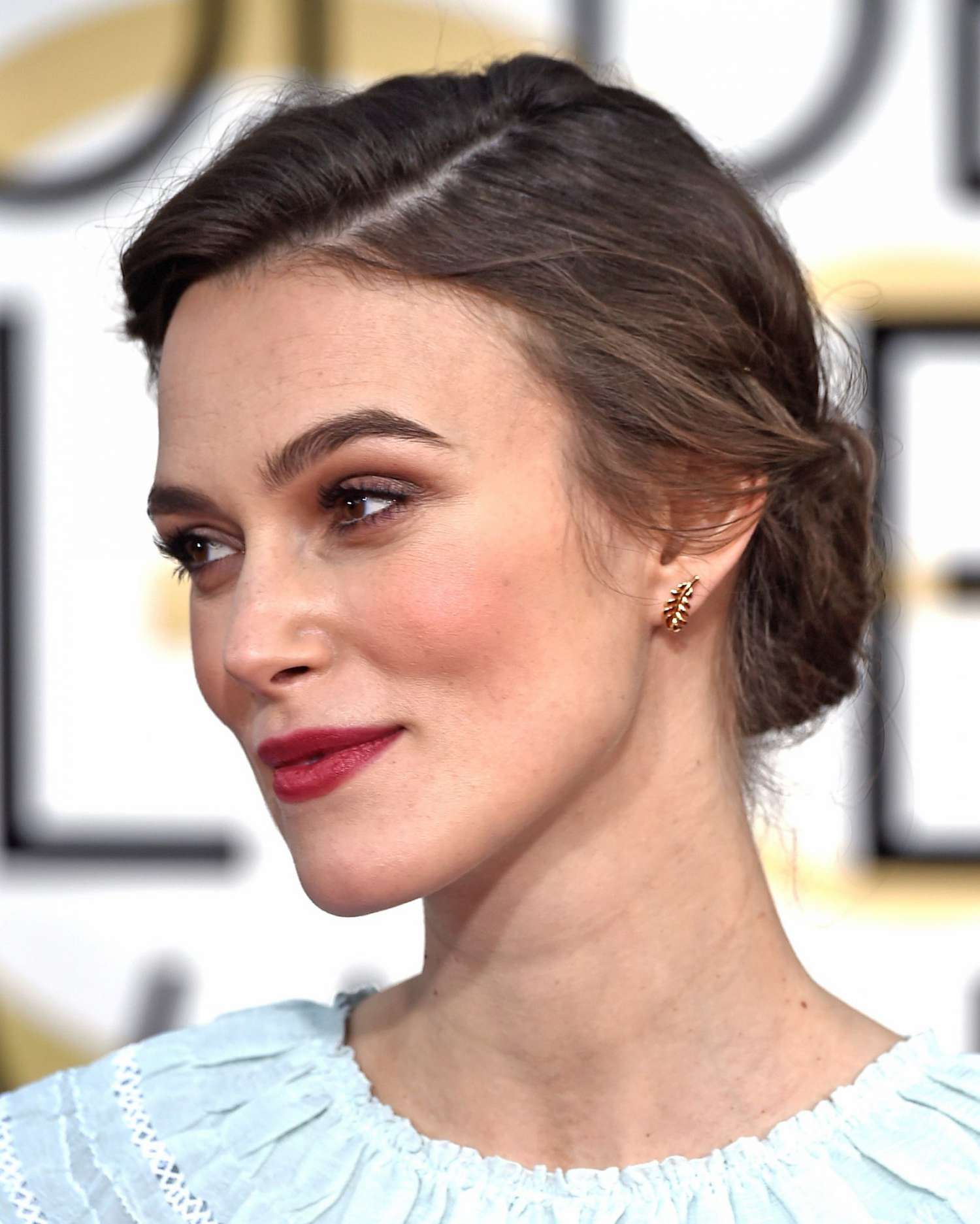 Keira Knightley's Embellished Chignon