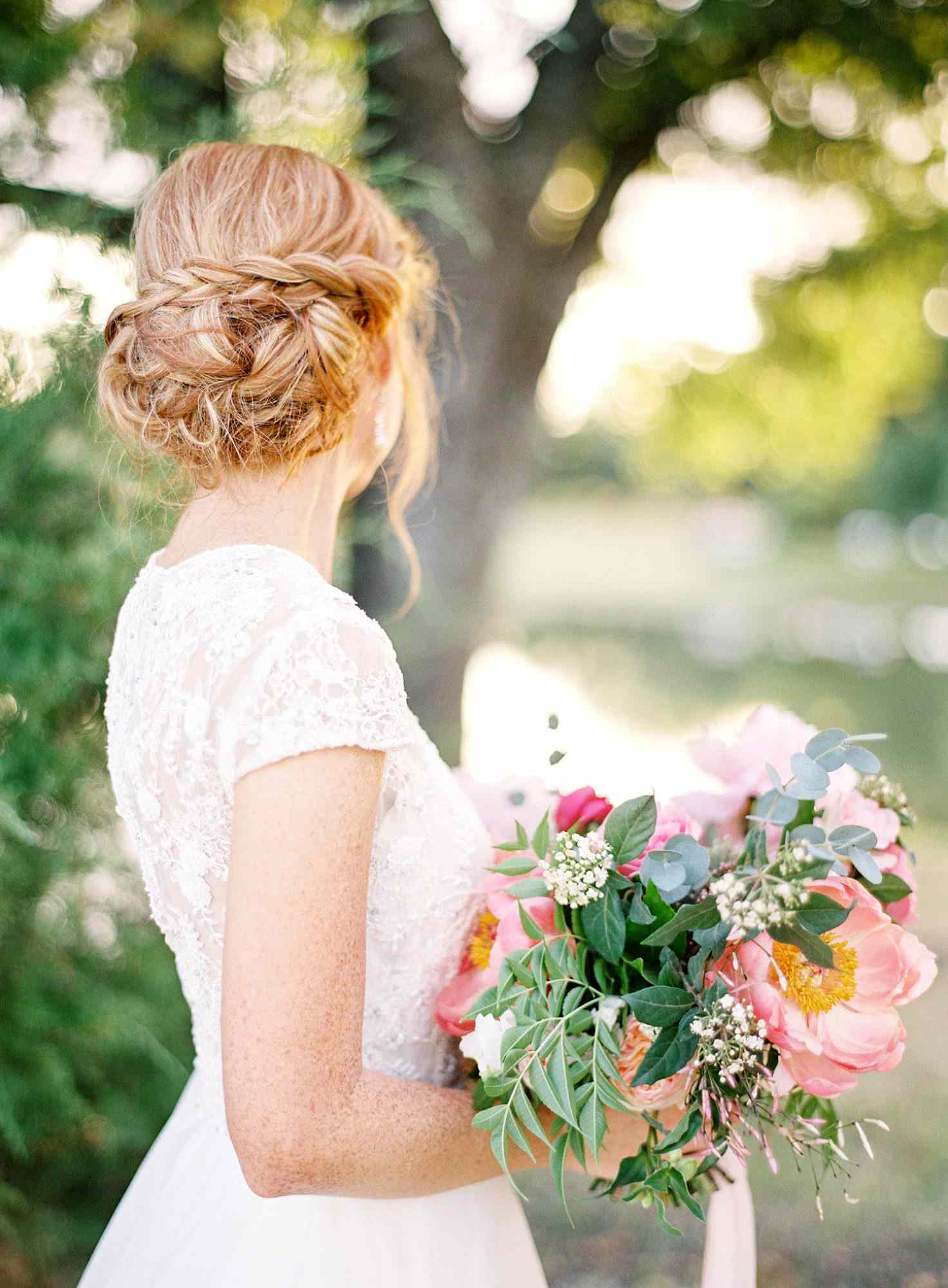 The Best Hairstyles for Every Wedding Dress Neckline | Martha Stewart