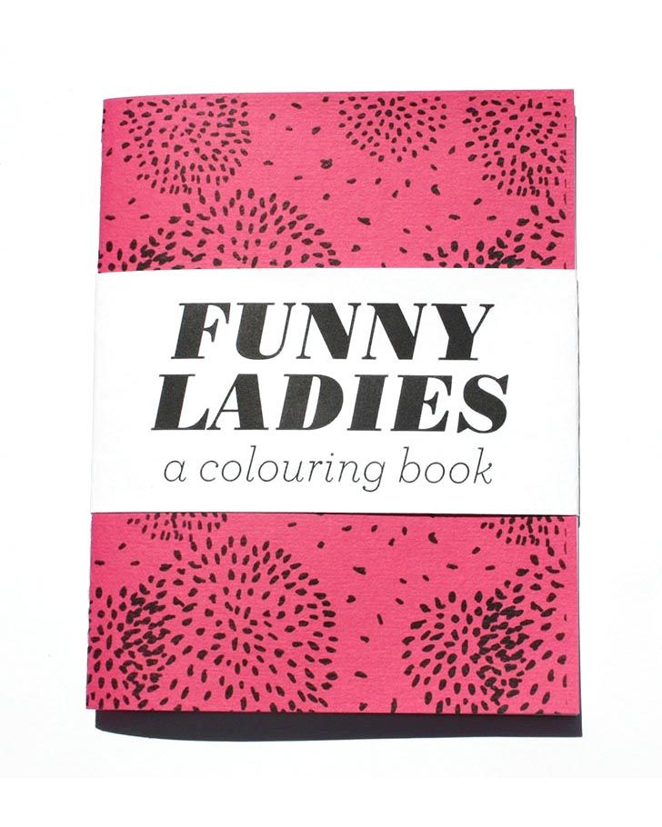 Funny Ladies Coloring Book