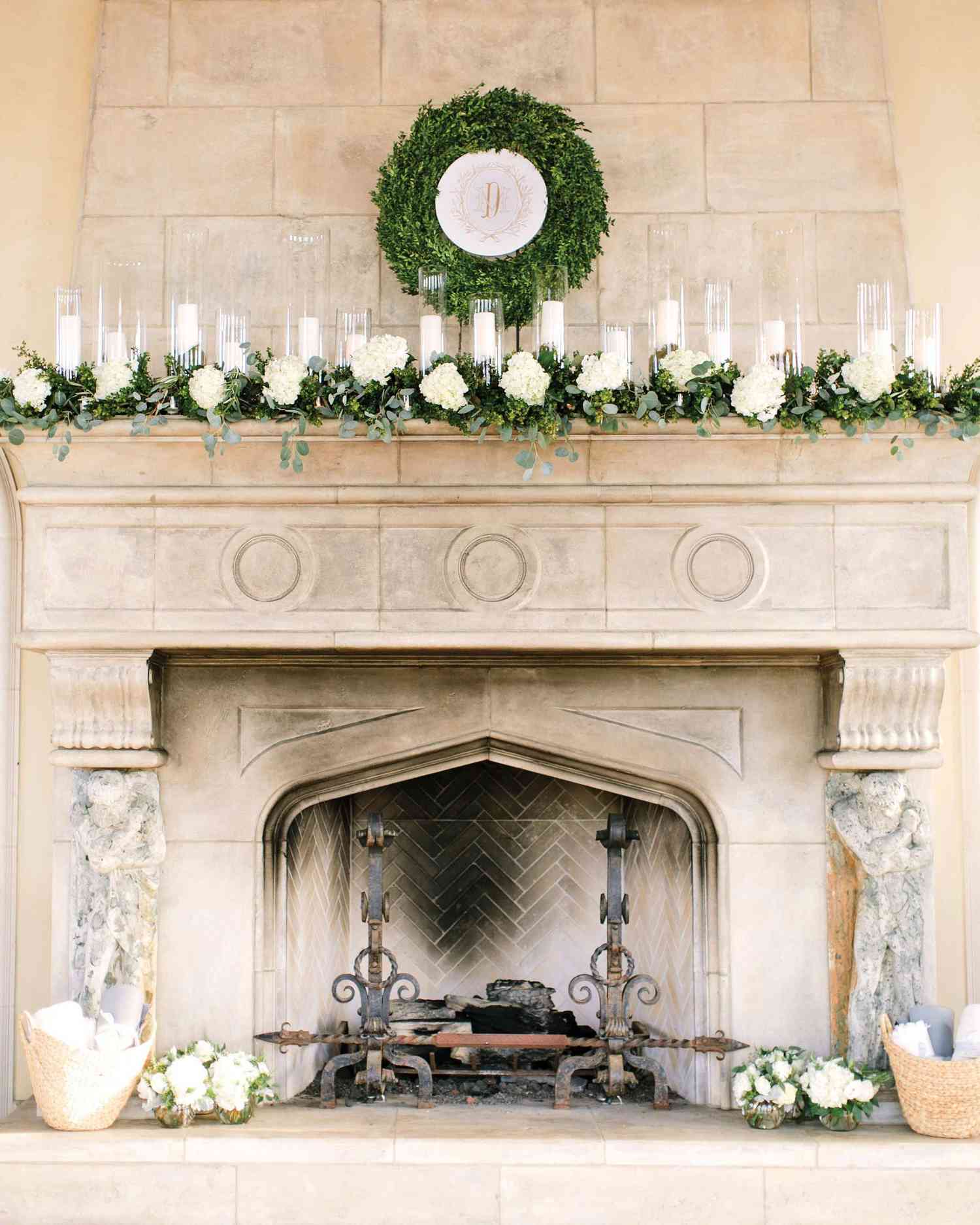 A Pretty Fireplace