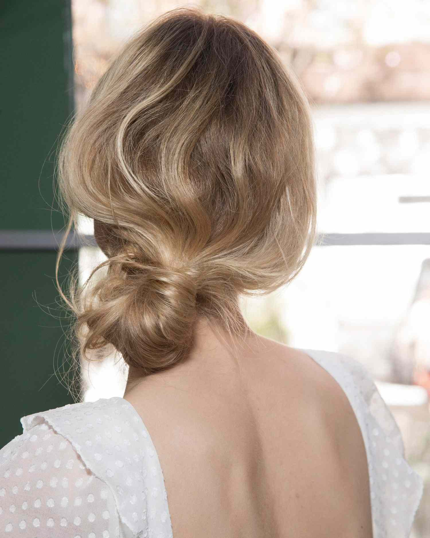 Textured Messy Bun How-To