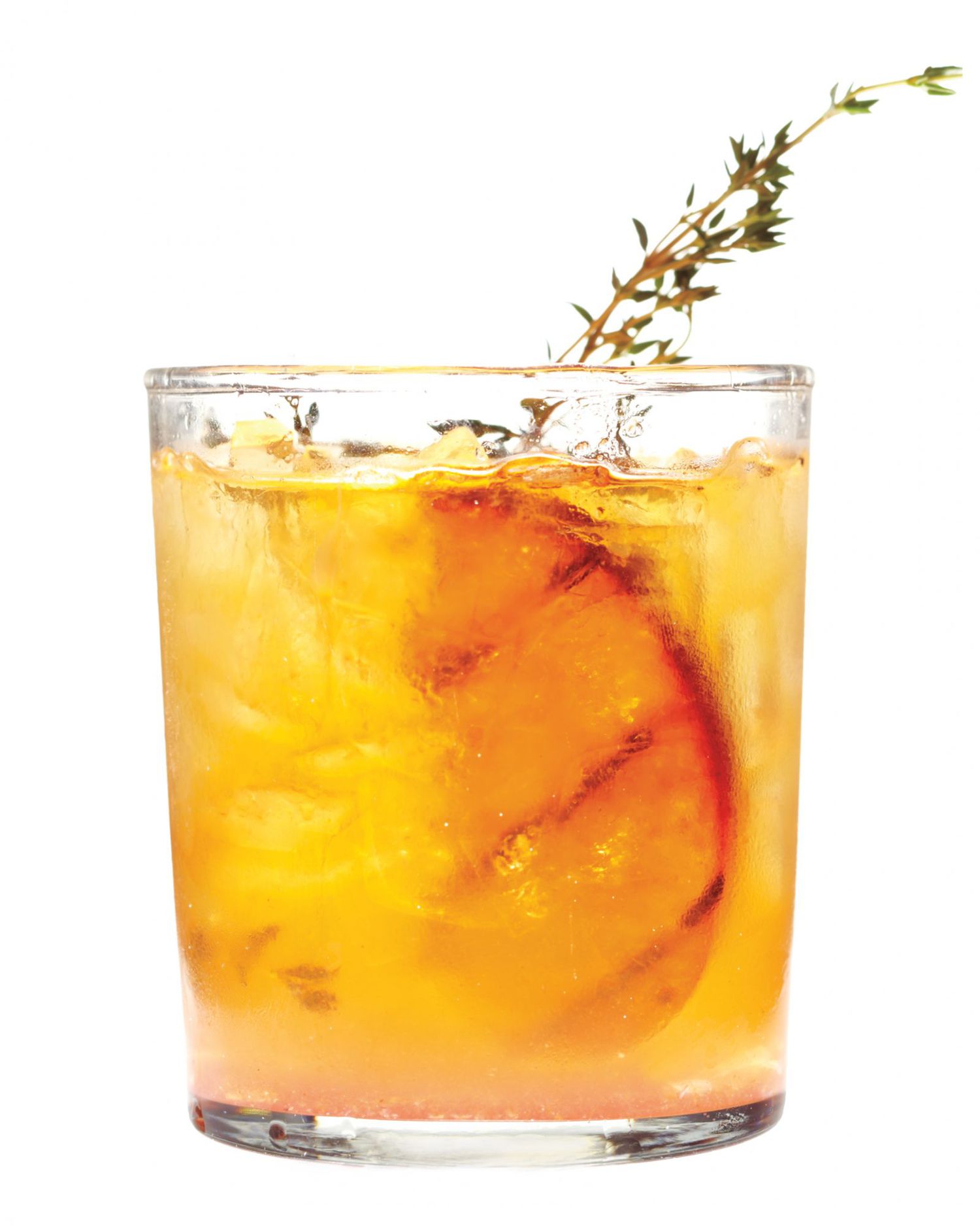 Grilled Peach Old Fashioned