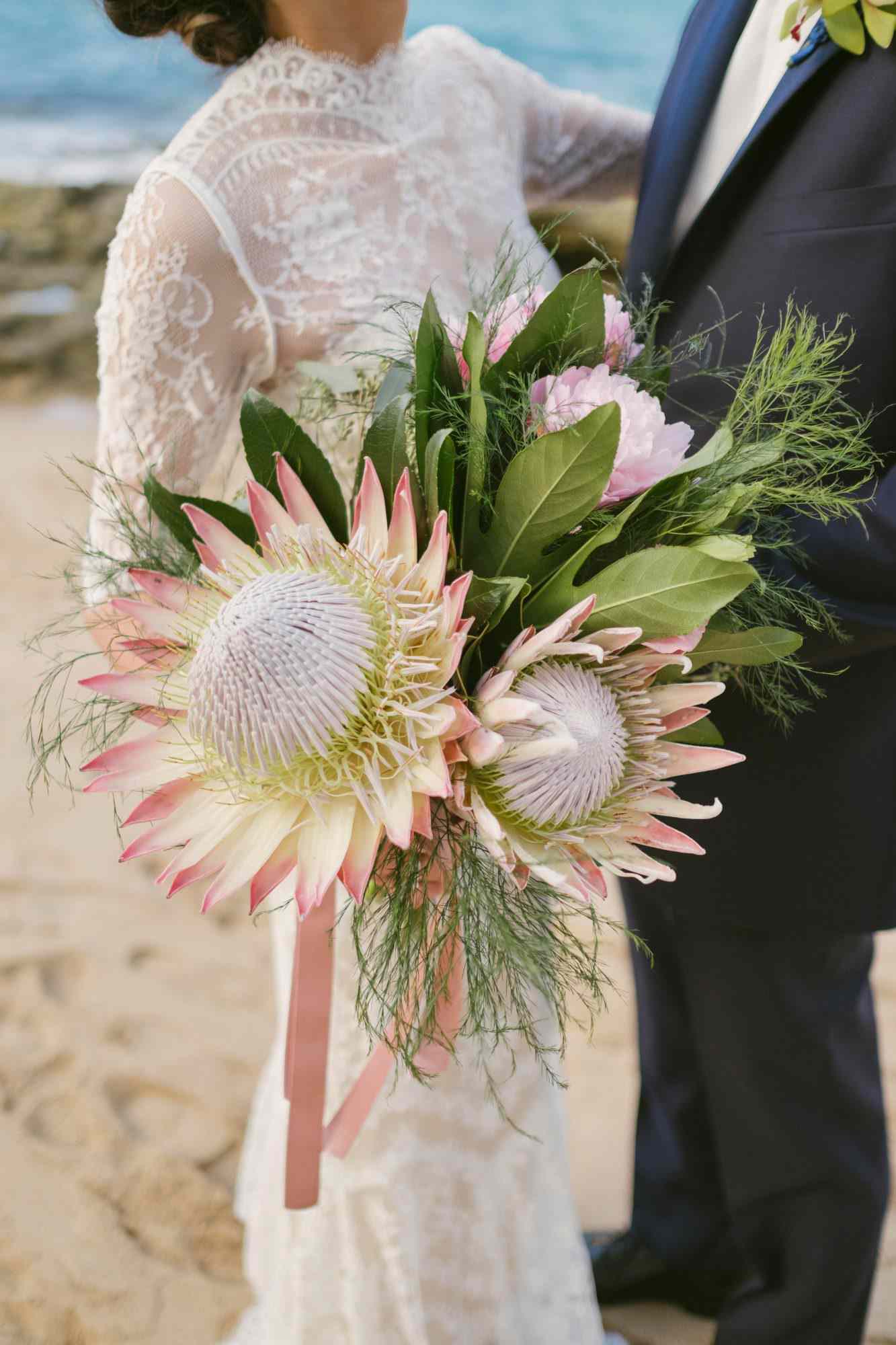 protea wedding bouquets ep anderson photography