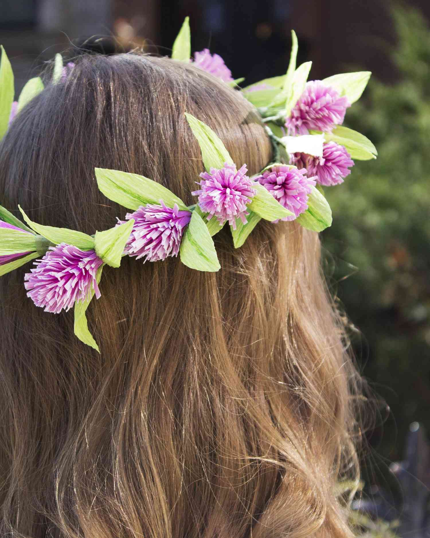 Fresh Flowers for Your Hair | Martha Stewart