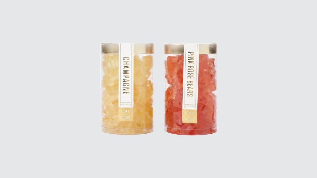 lolli and pops champagne gummies