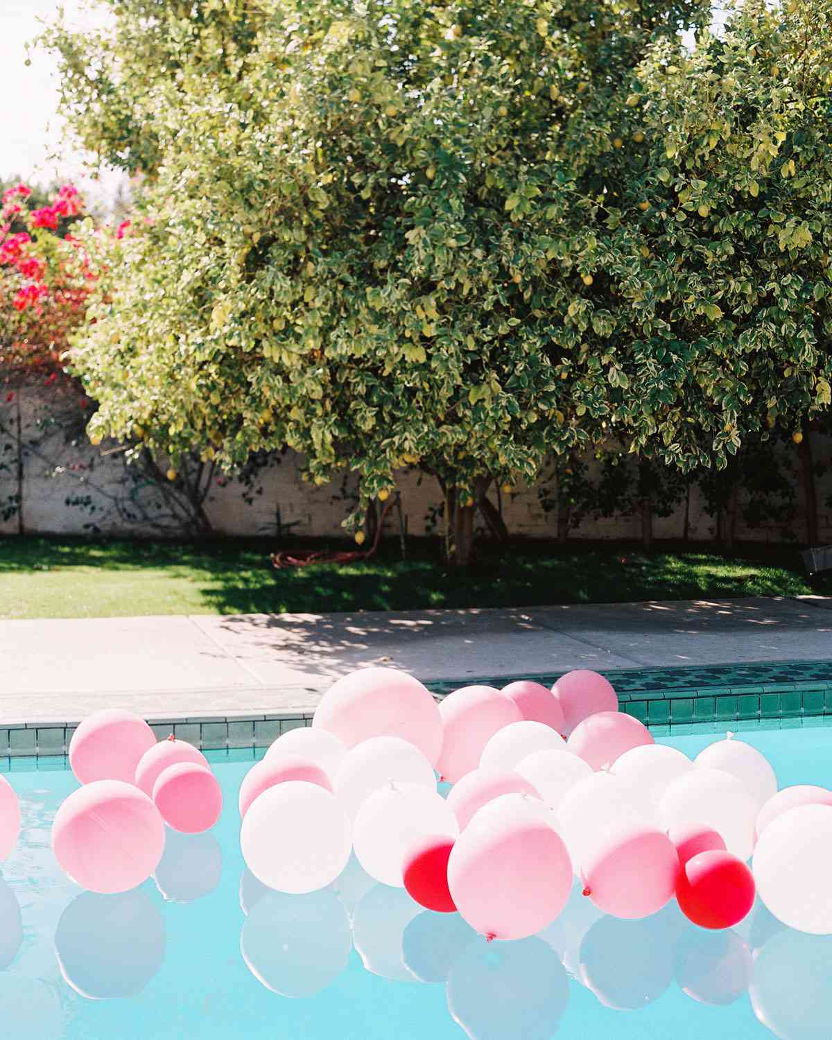 Balloons in the Pool