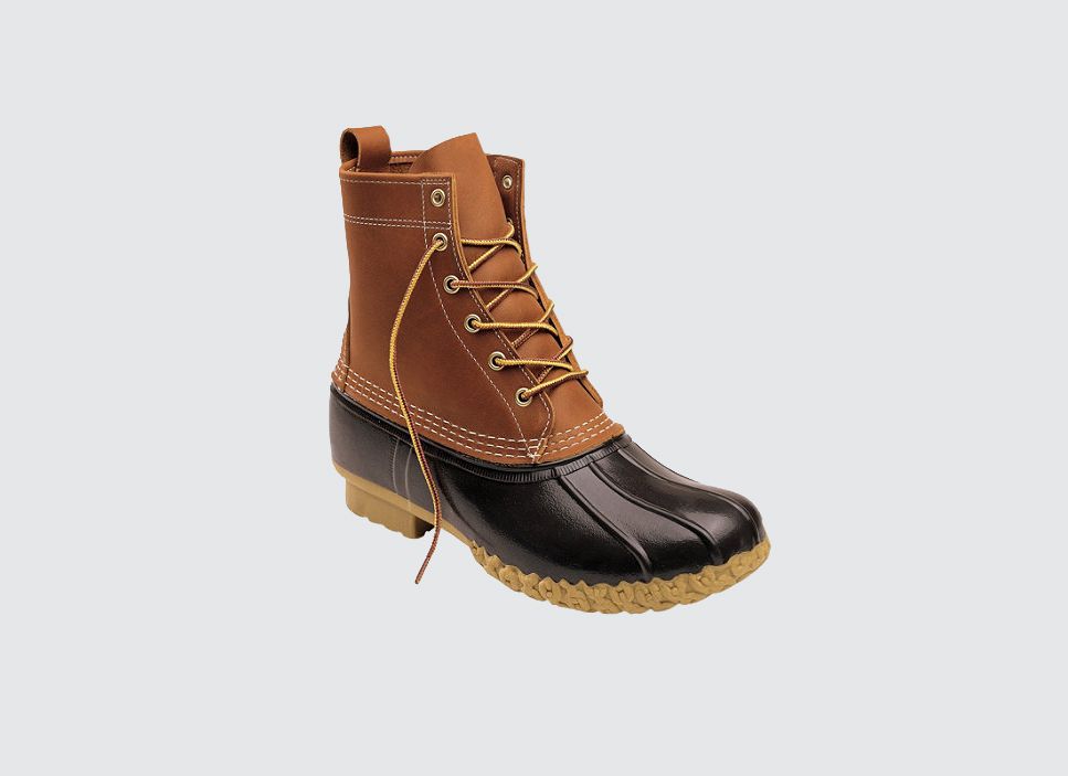 L.L. Bean brown all-weather boot