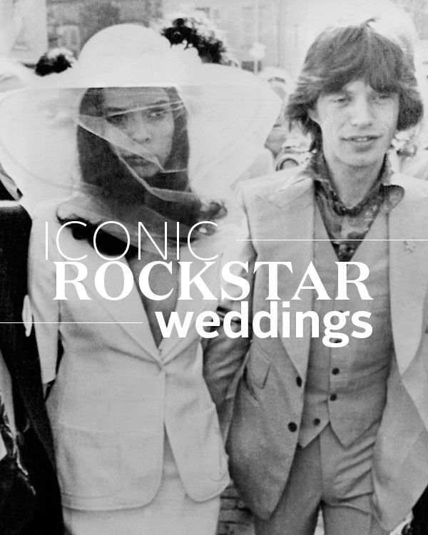 Iconic Rockstar Weddings