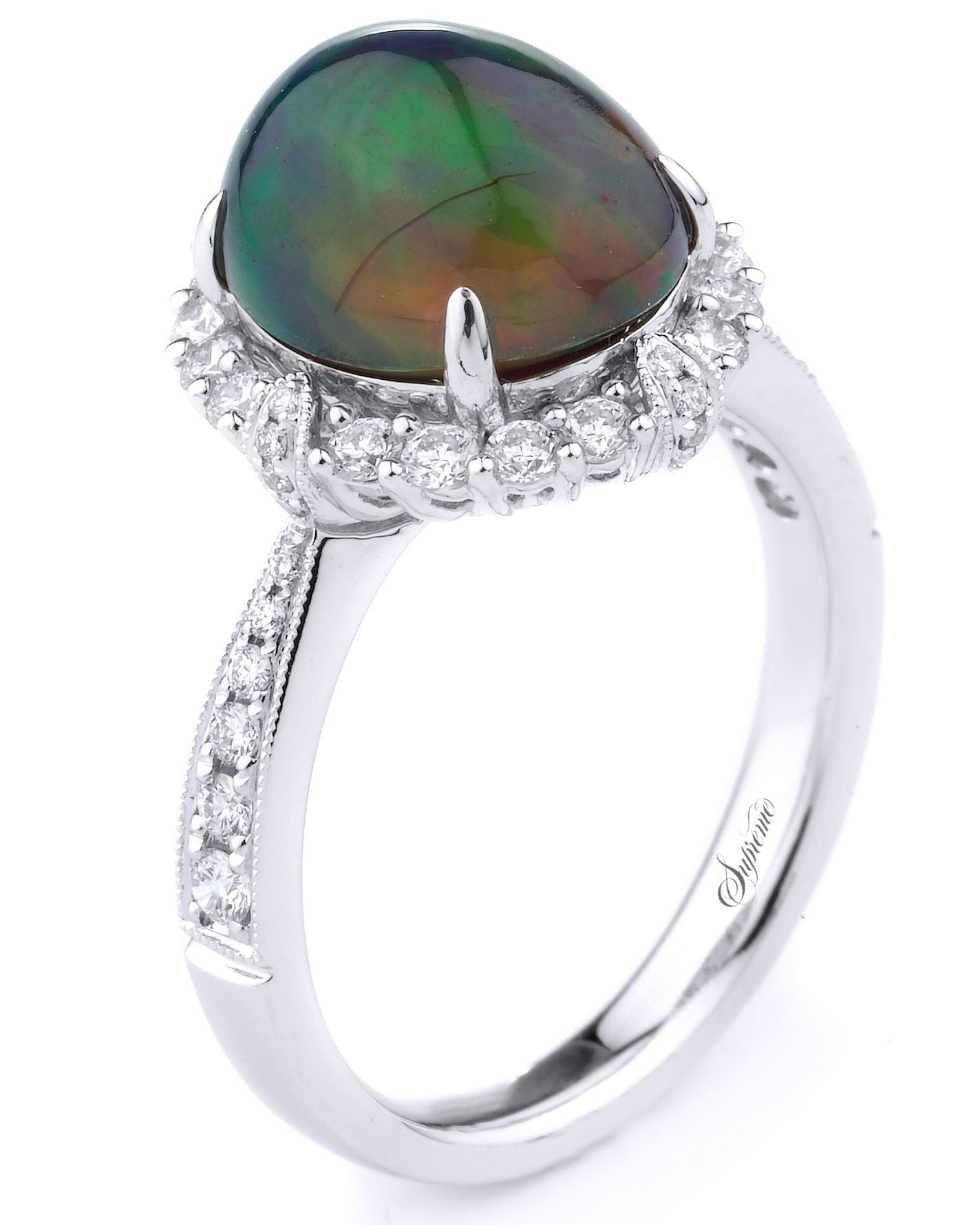 Anna Sheffield Opal Engagement Ring