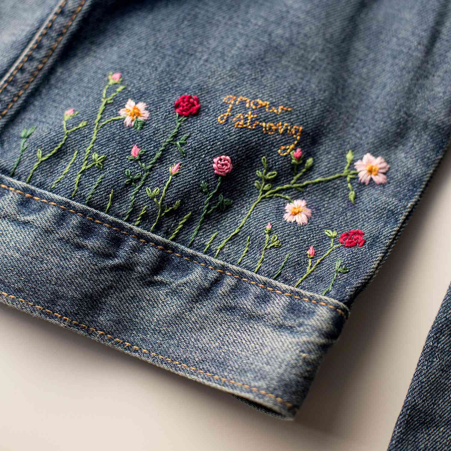 Embroidered Sew-On Patch for Jackets Jeans and More!