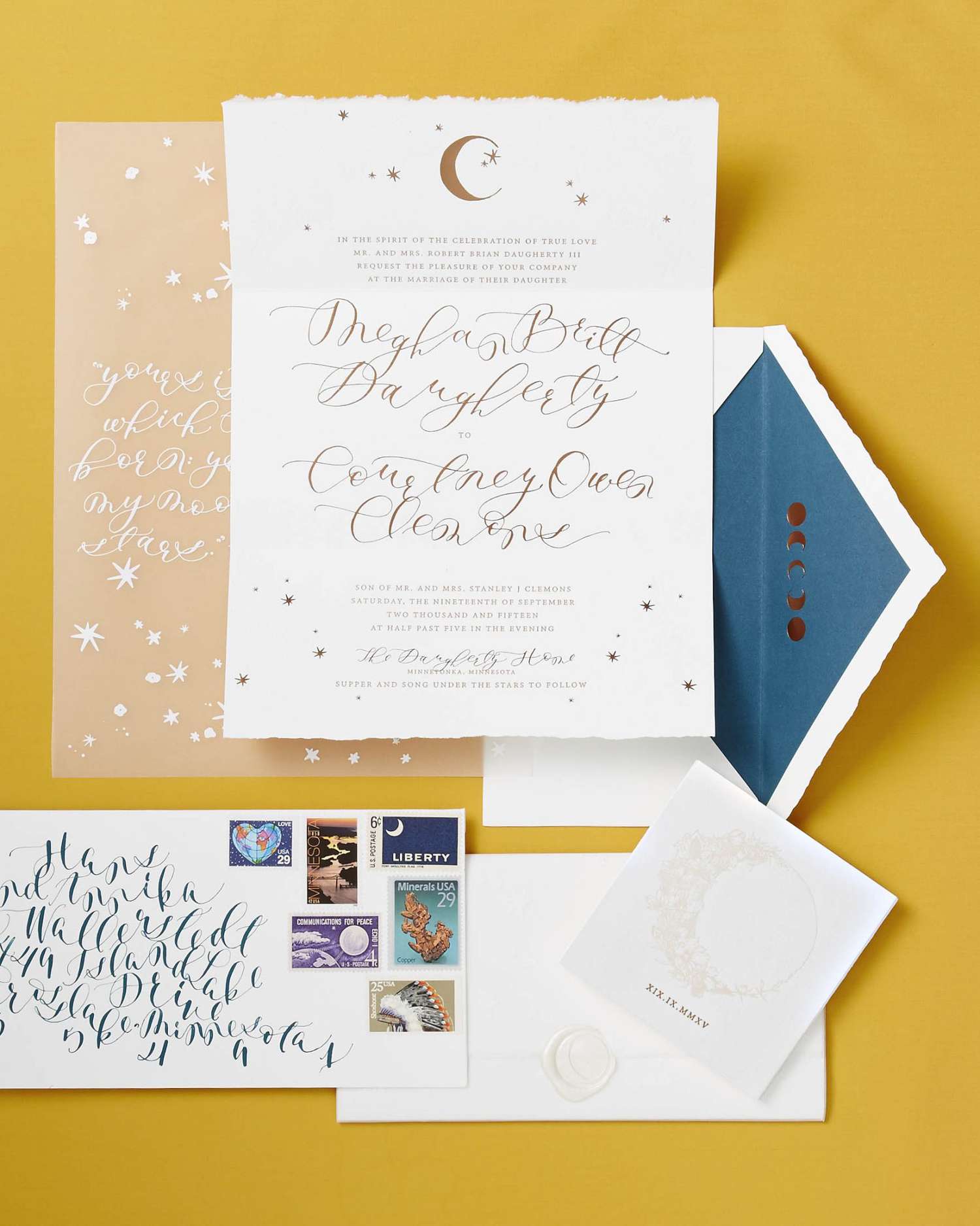 A Celestial Stationery Suite