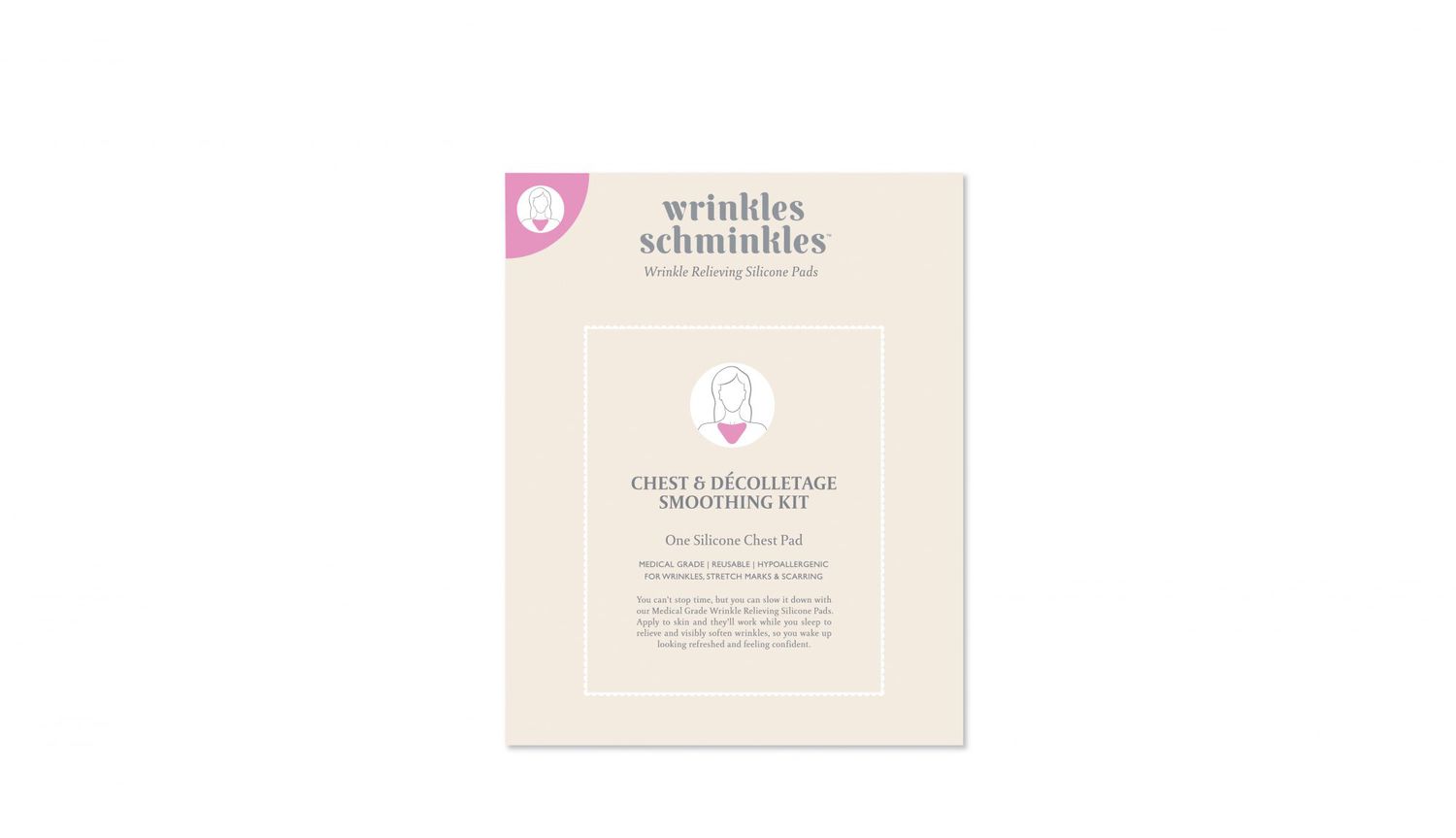 Wrinkles Schminkles Silicone Chest Pad