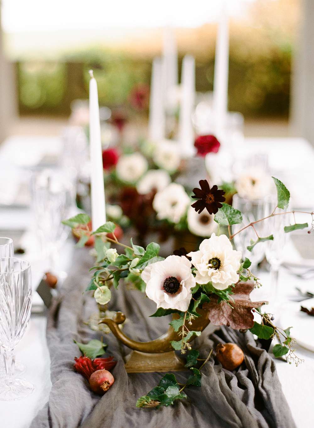 French Horn Centerpieces