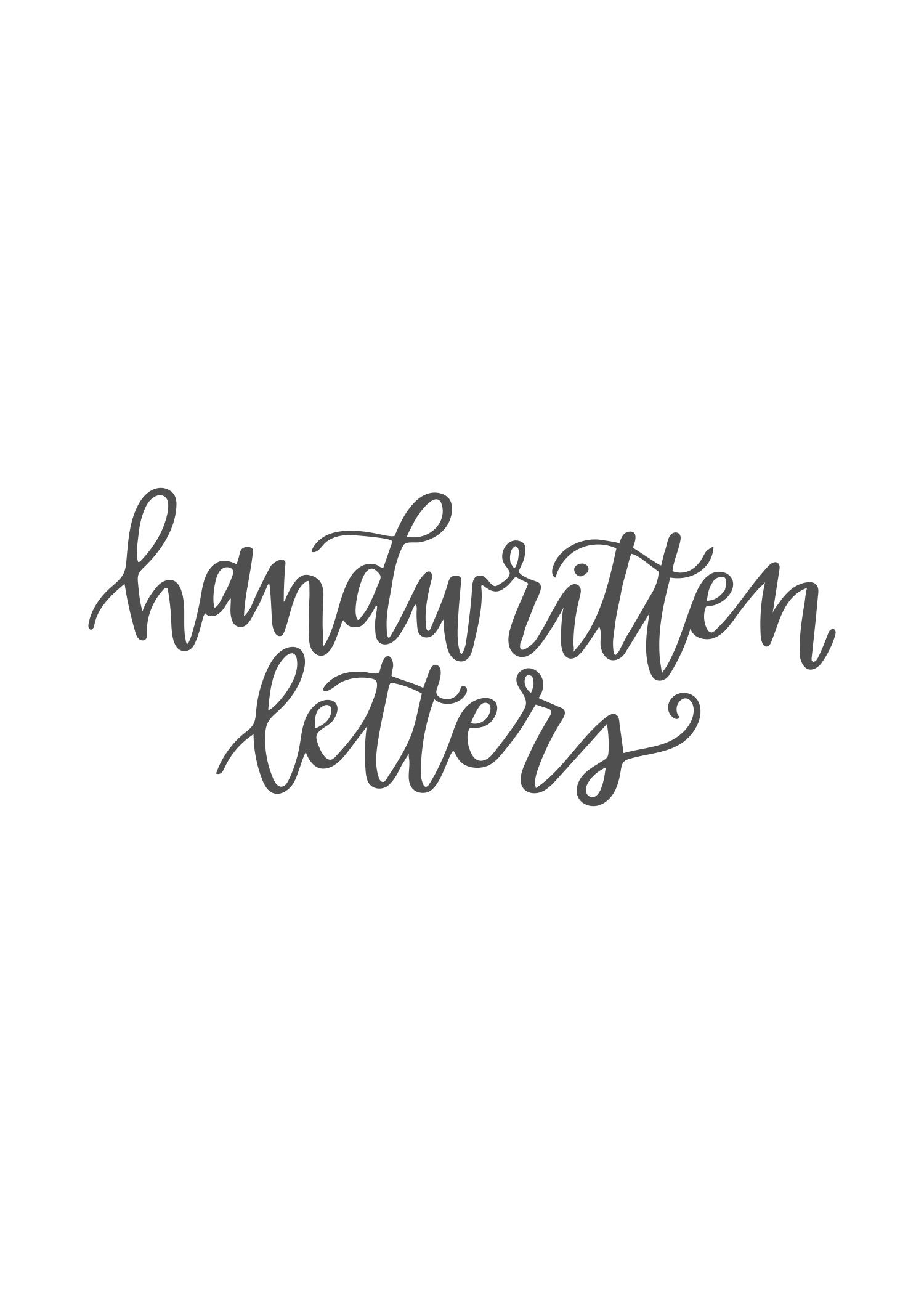 "handwritten letters" in calligraphy
