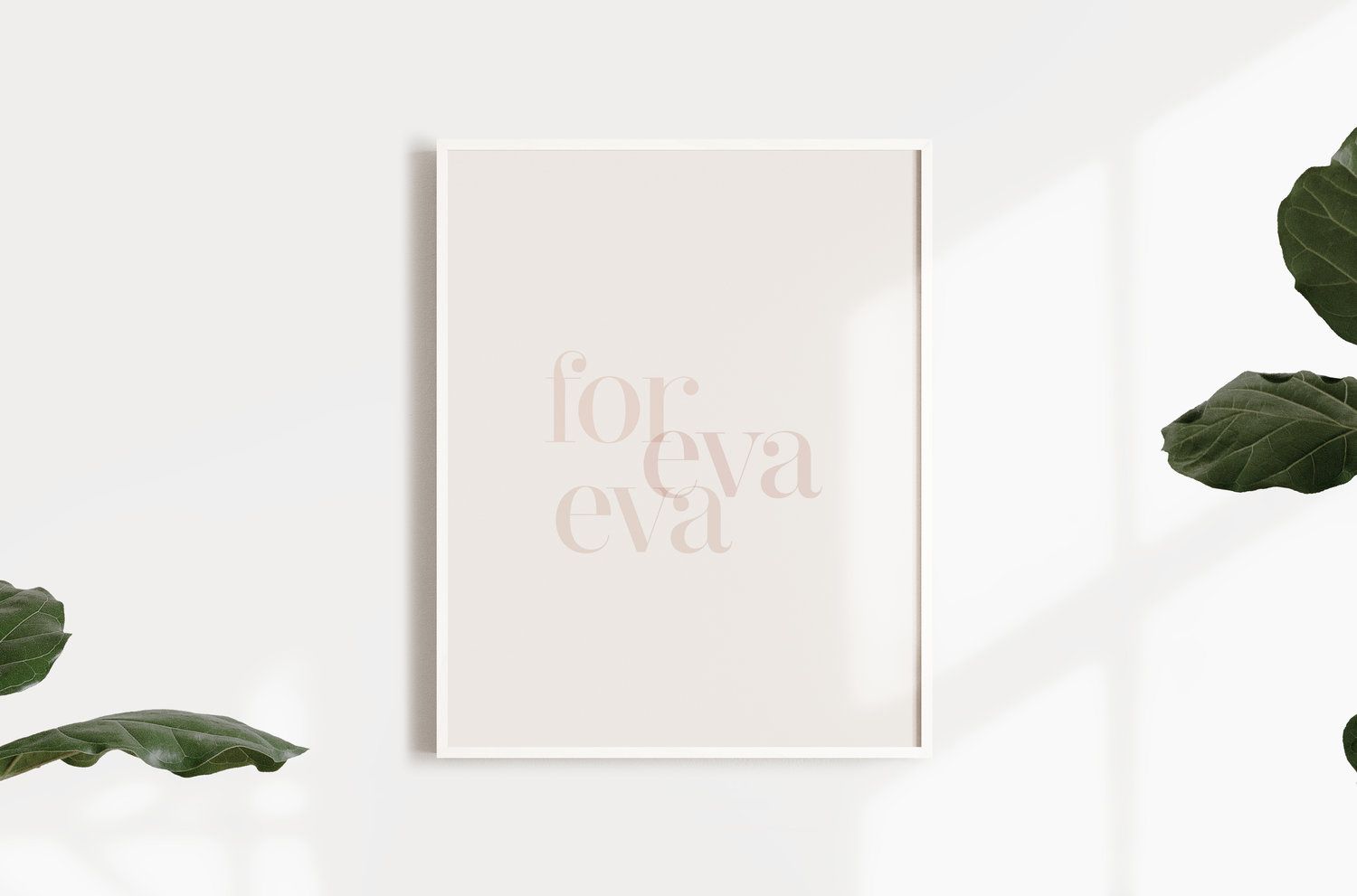 for eva eva print frame gift
