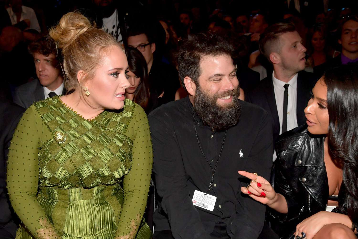 Adele and Simon Konecki Grammys 2017