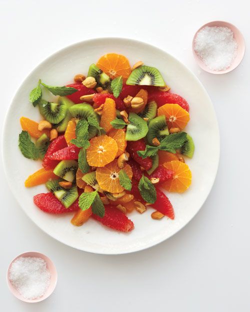 Citrus Salad with Cashews and Mint