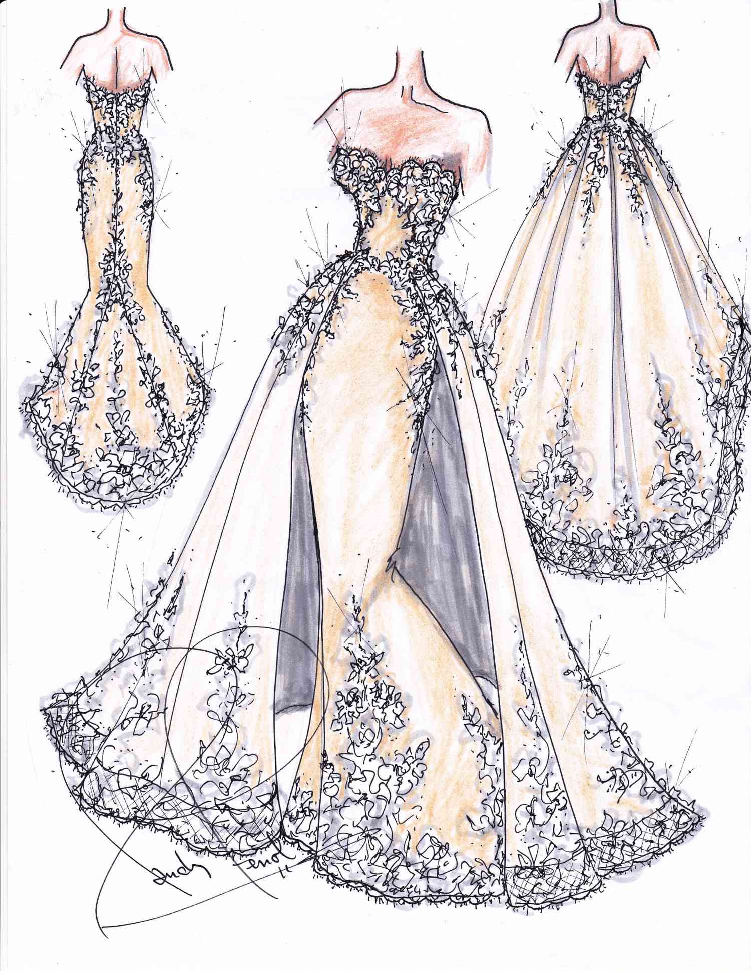 Randy Fenoli First Wedding Dress Collection