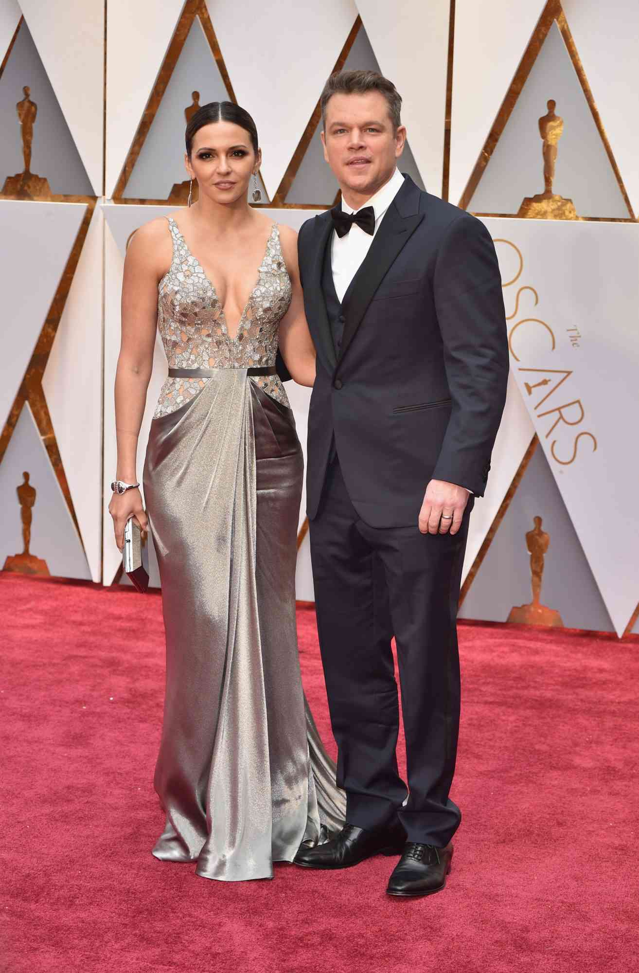 Chrissy Teigen and John Legend at 2017 Academy Awards