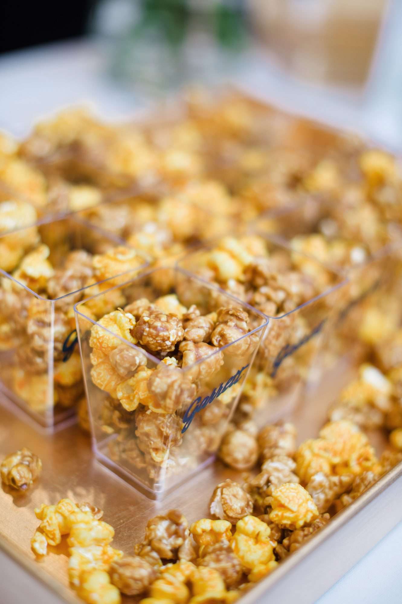 wedding party caramel popcorn